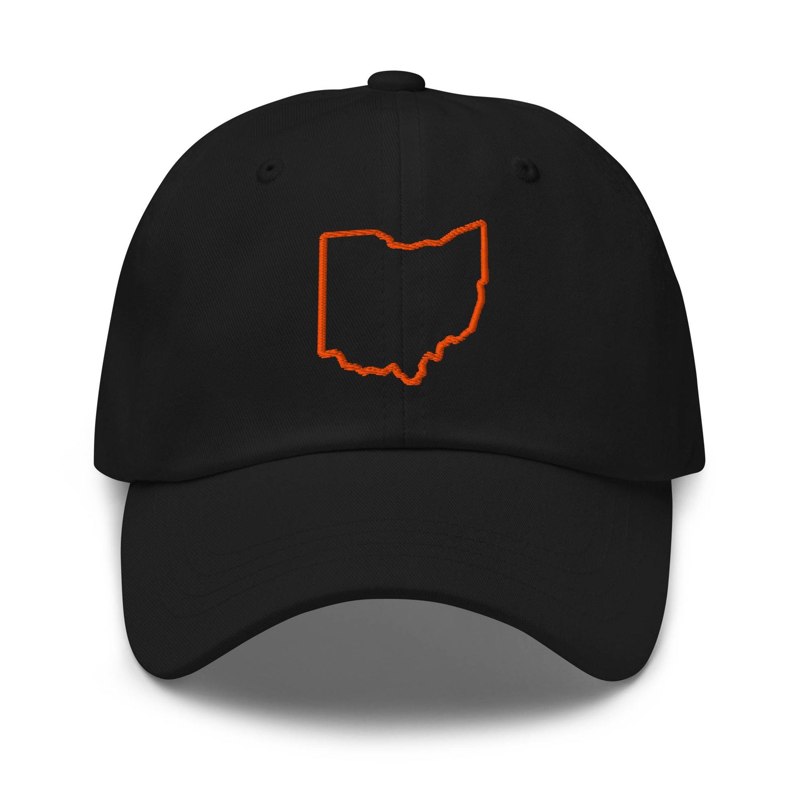 Orange Ohio Outline Dad Hat