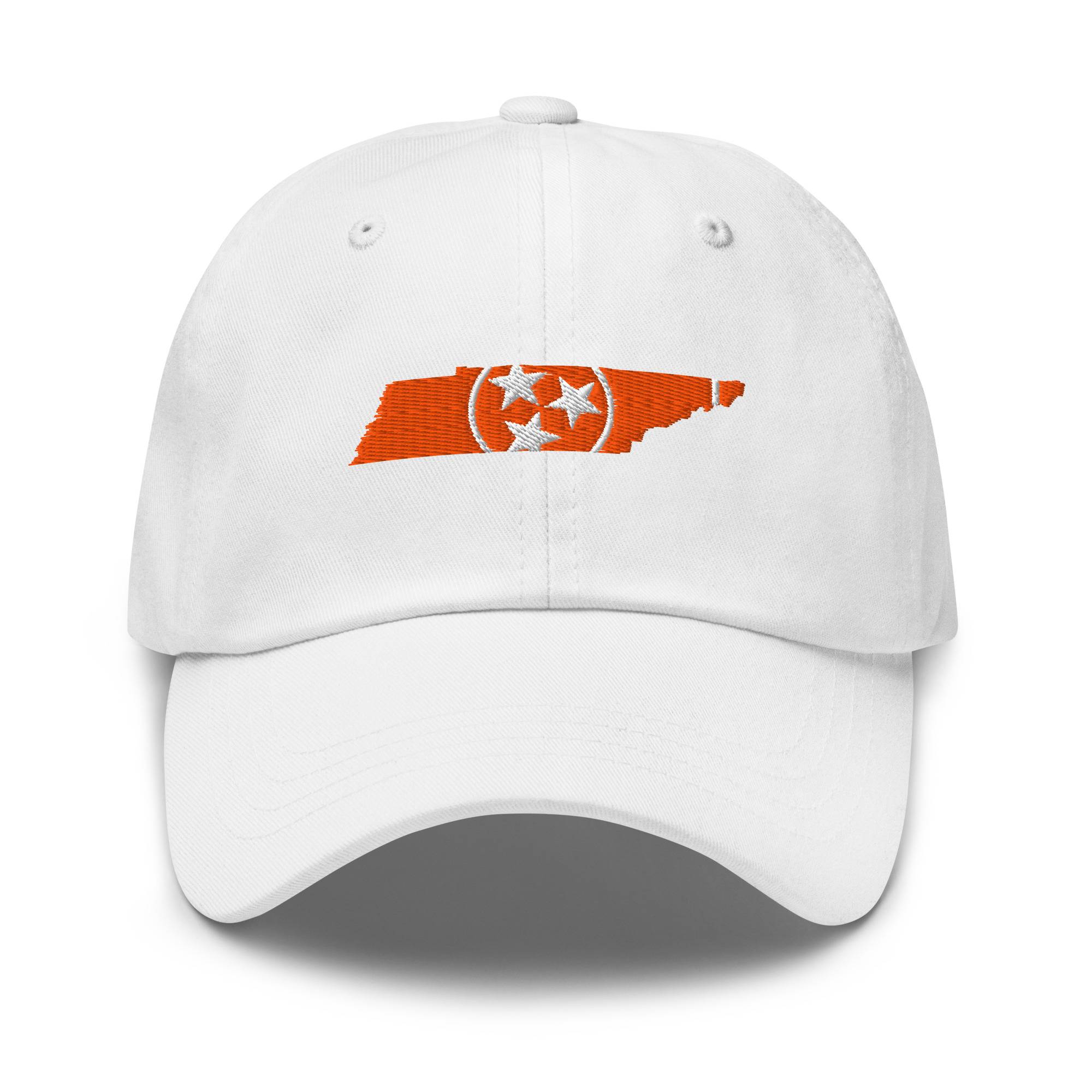 Orange Tennessee Flag Dad Hat