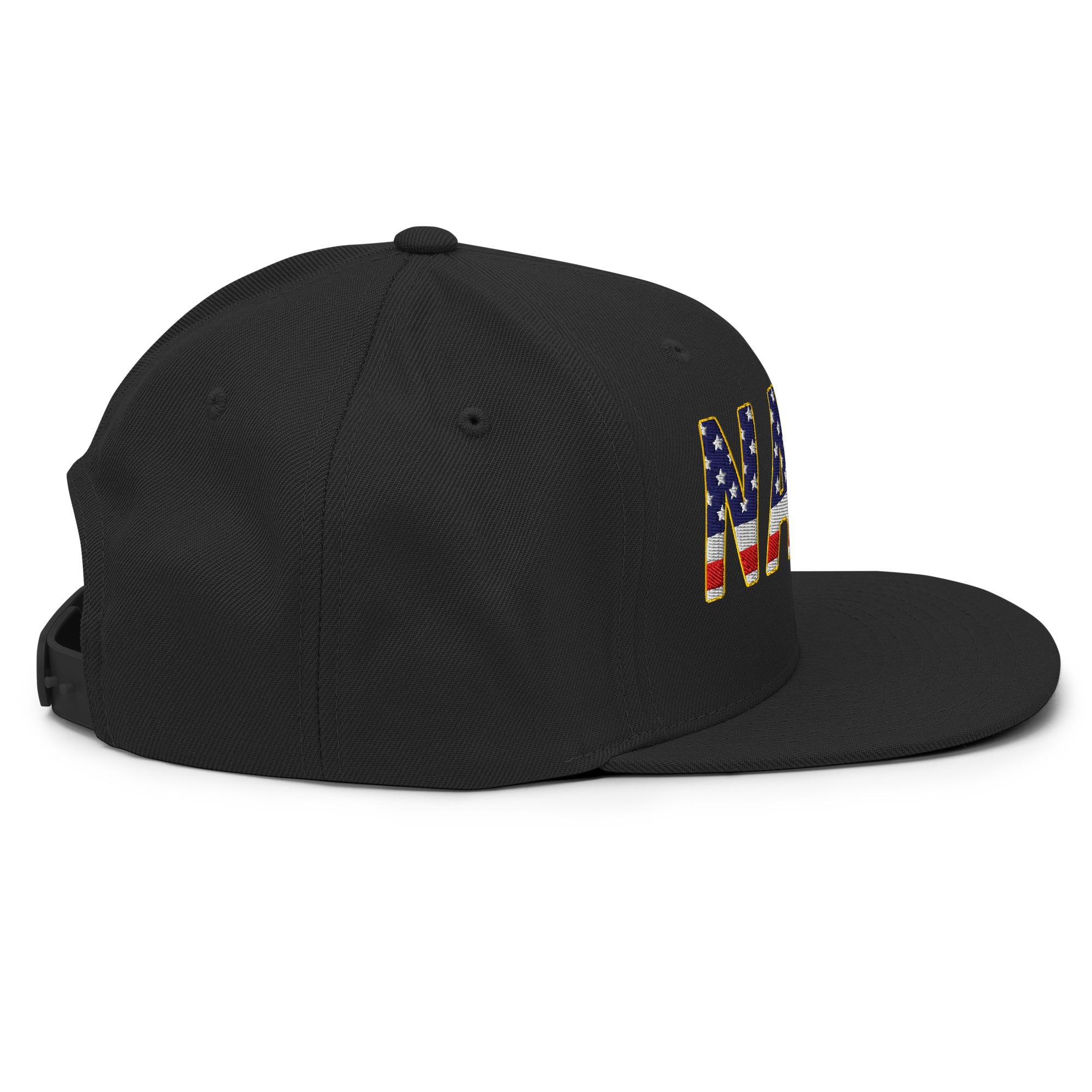 Nash American Flag Snapback Hat