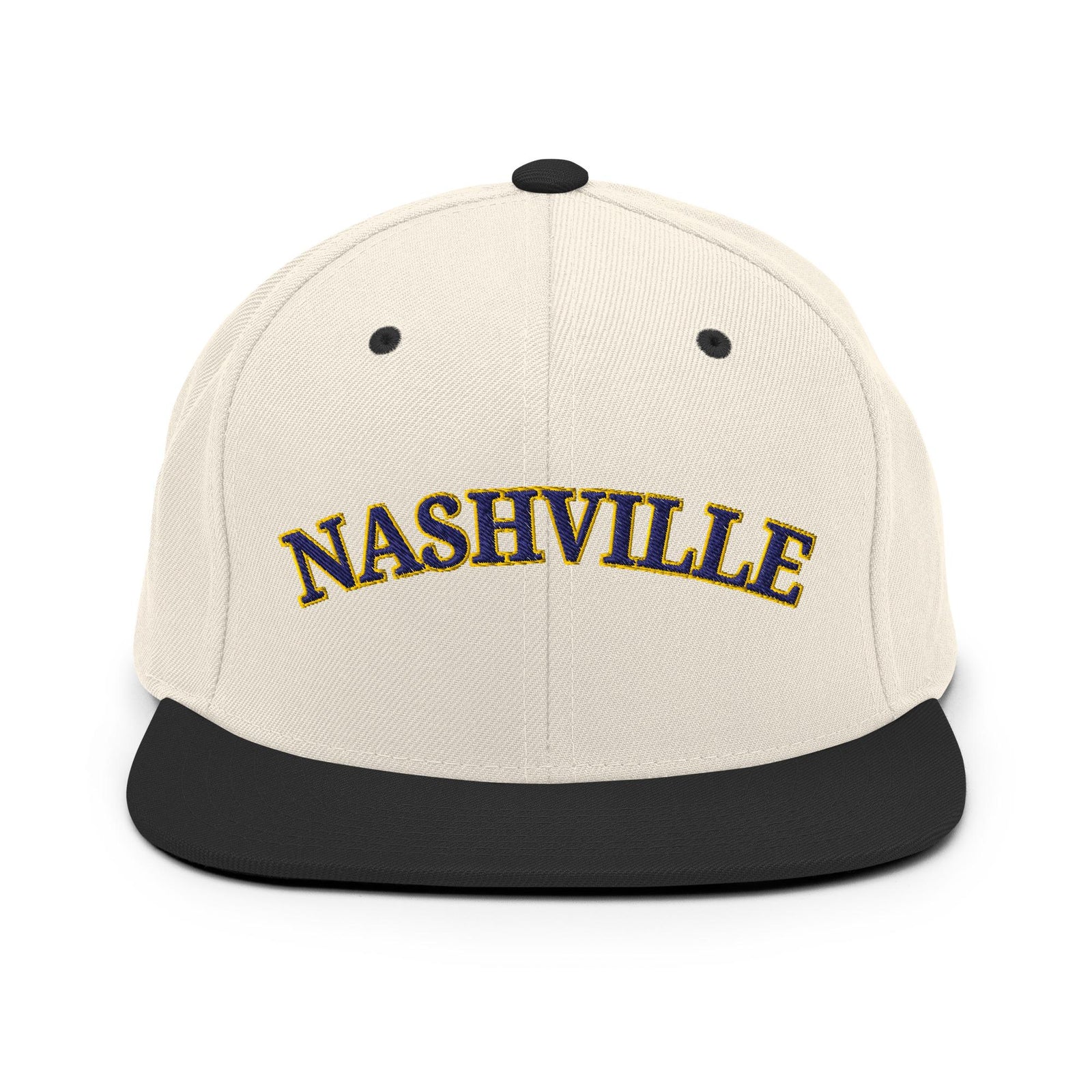 Tennessee Predators Natural/Black Snapback Hat