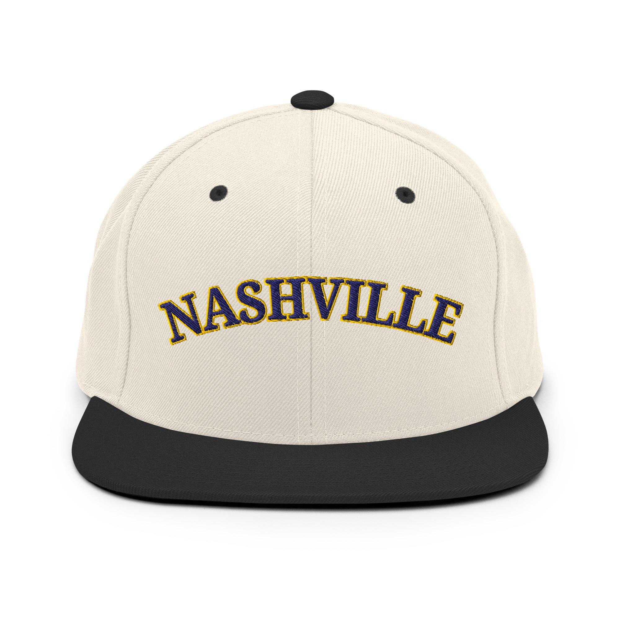 Tennessee Predators Natural/Black Snapback Hat
