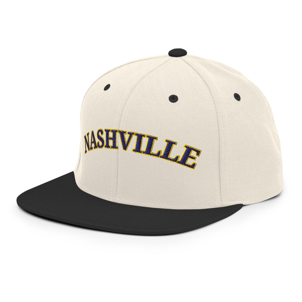 Tennessee Predators Natural/Black Snapback Hat