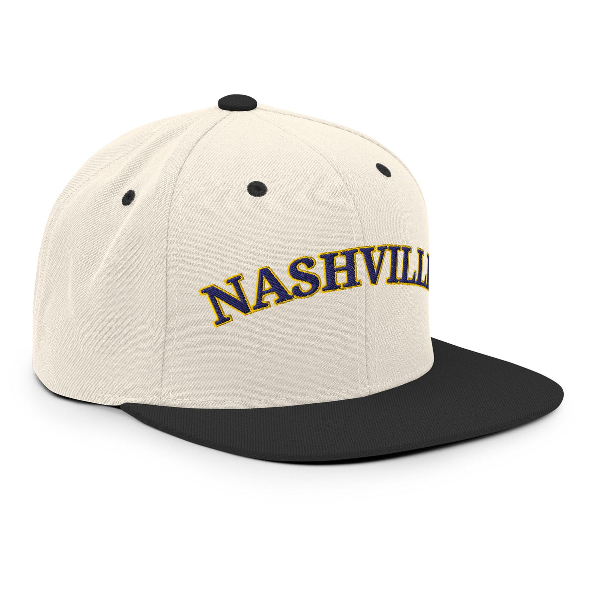 Tennessee Predators Natural/Black Snapback Hat