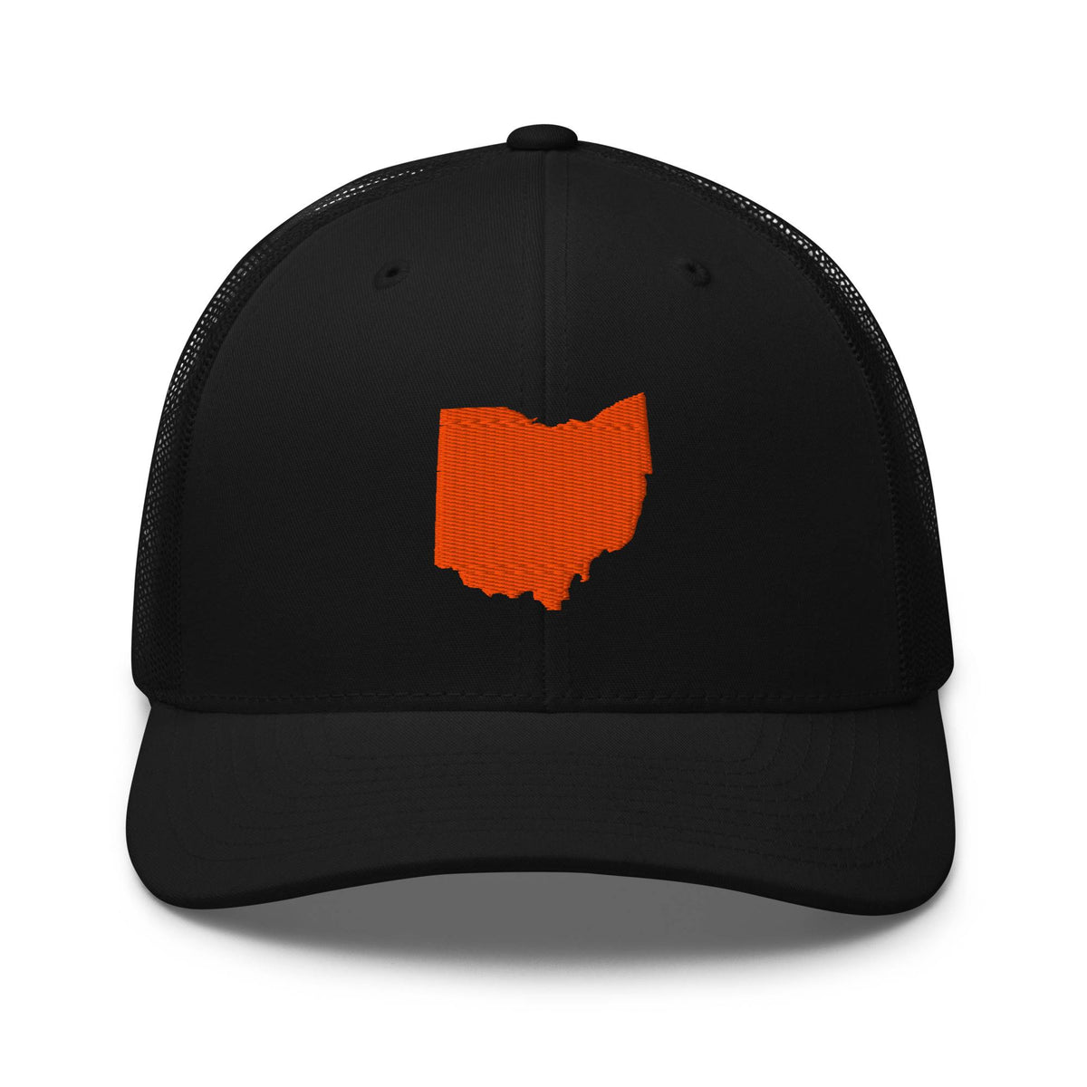 Orange Ohio Trucker Hat