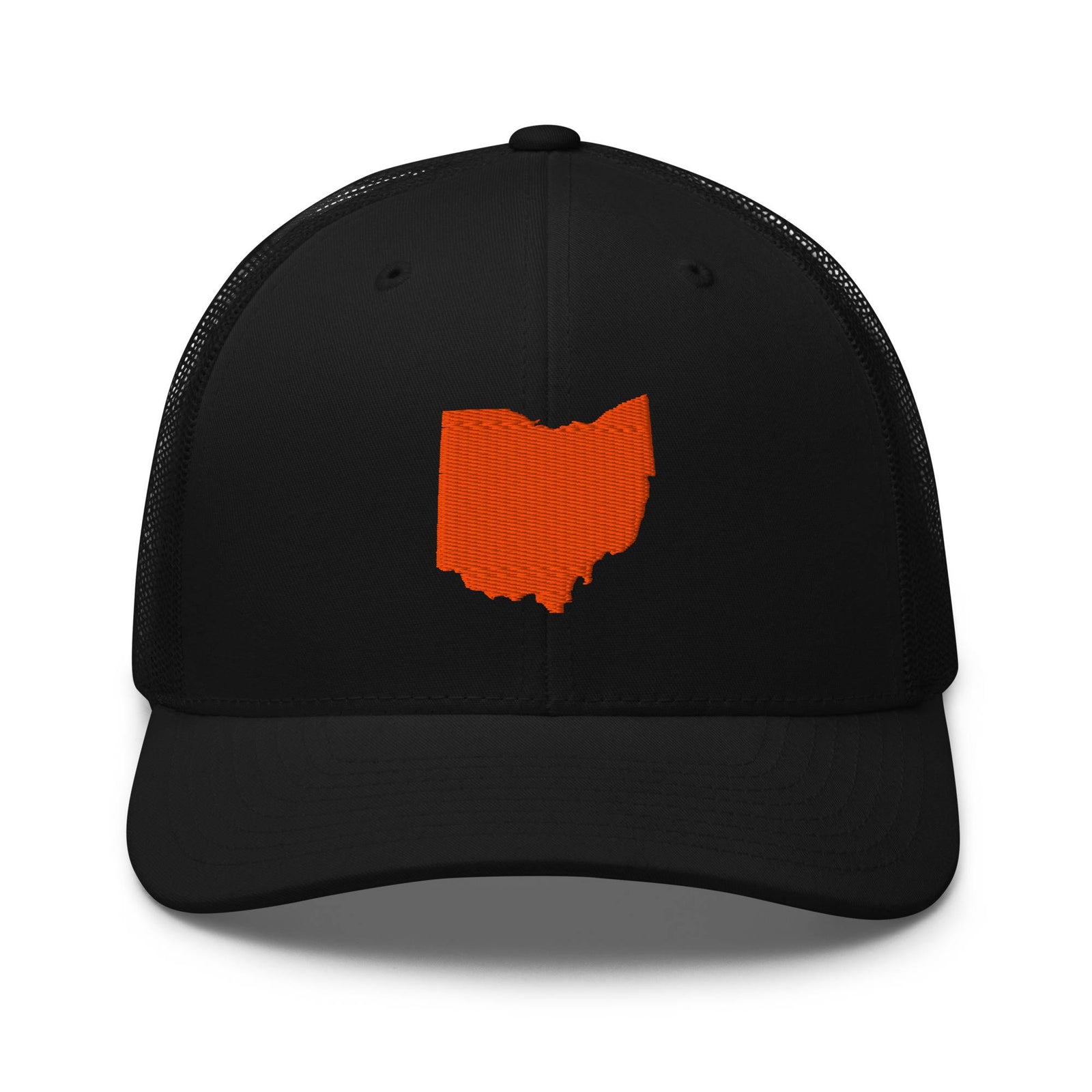Orange Ohio Trucker Hat
