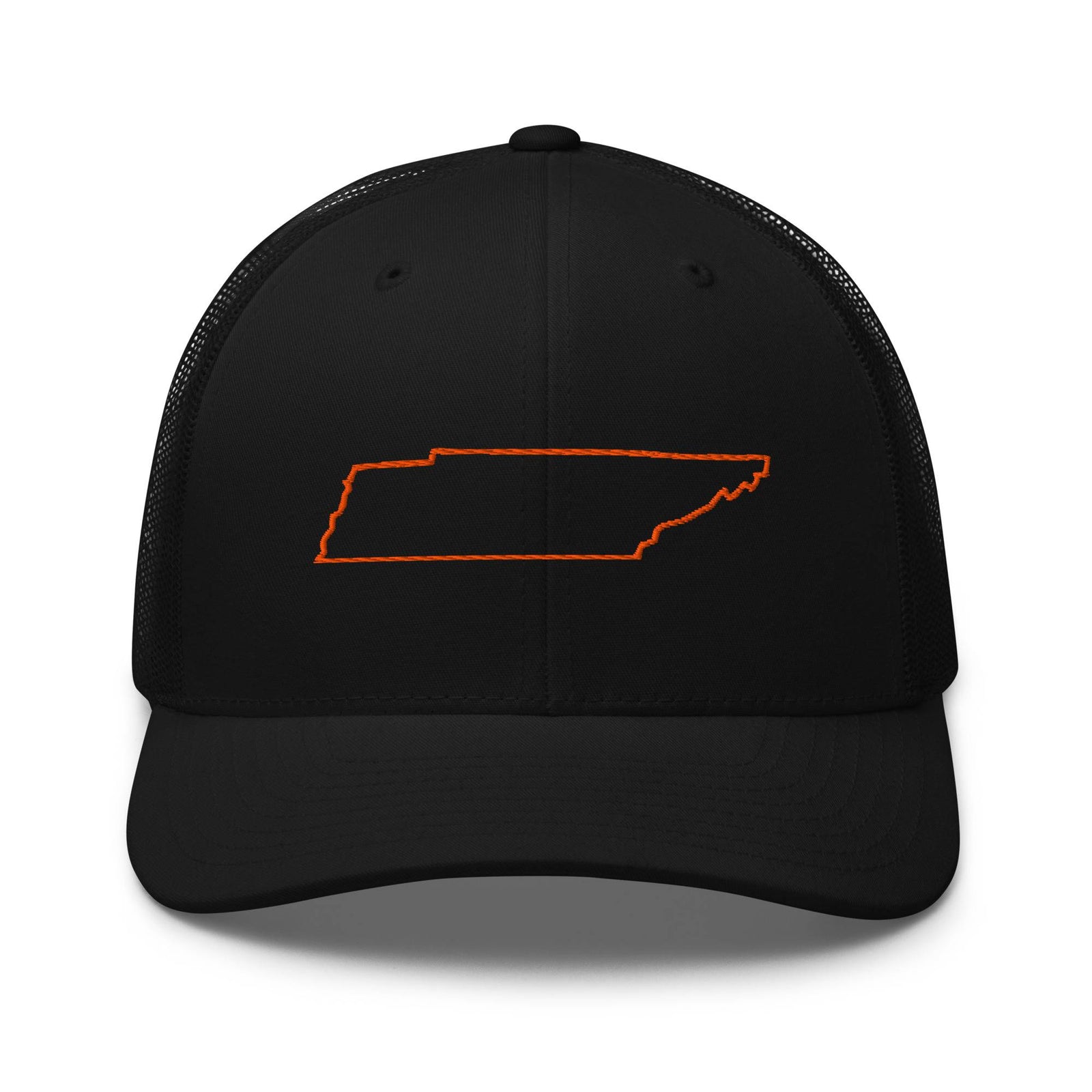Orange Tennessee Outline Trucker Hat