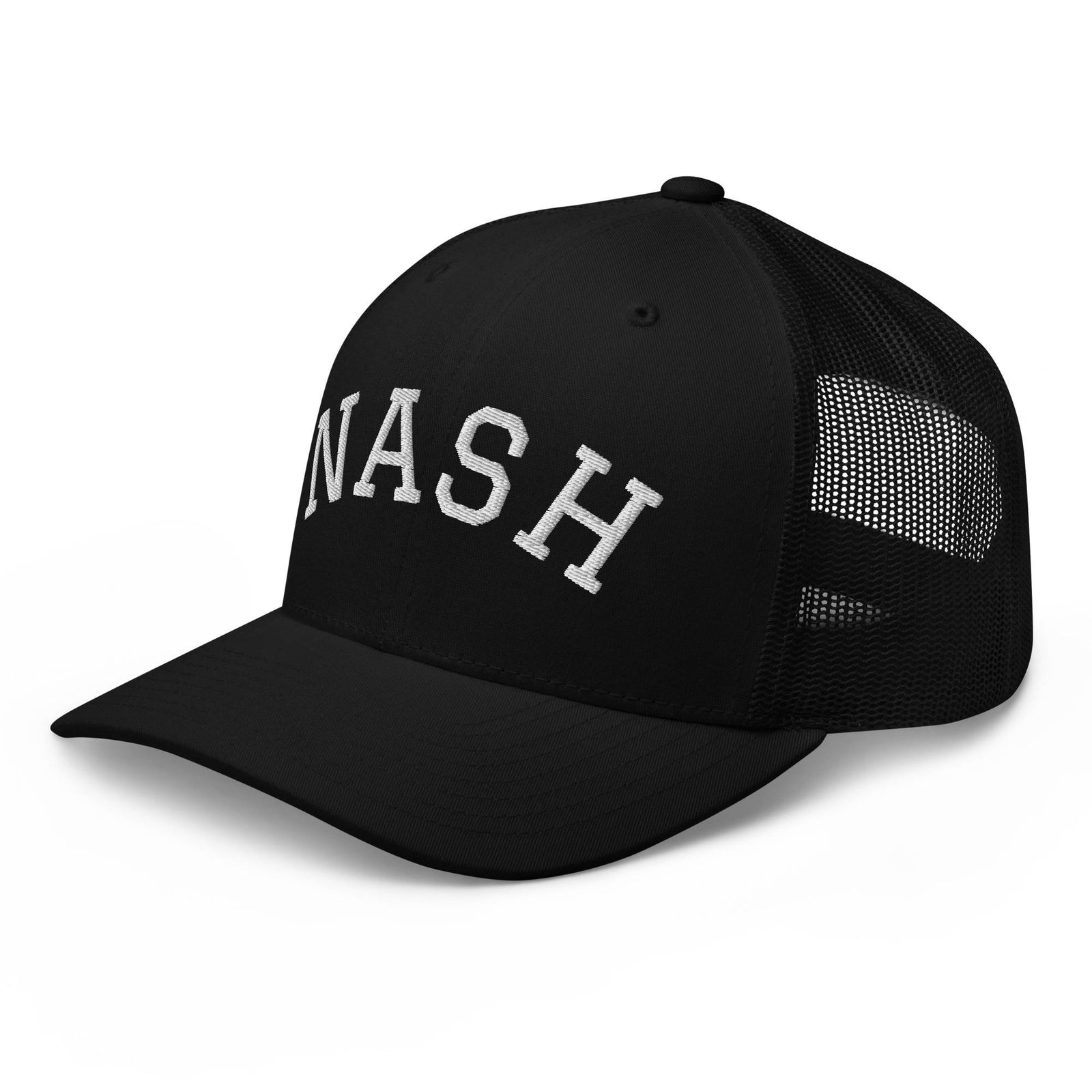 Curved Nash Trucker Hat