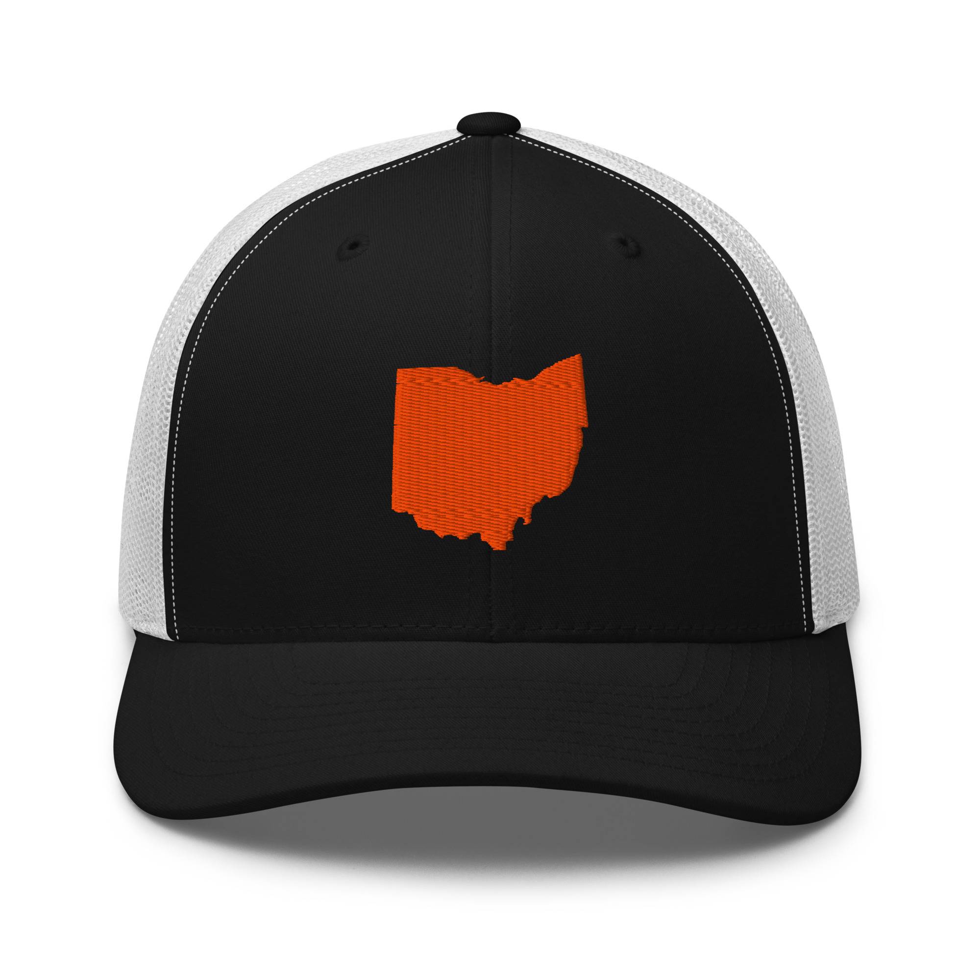Orange Ohio Trucker Hat