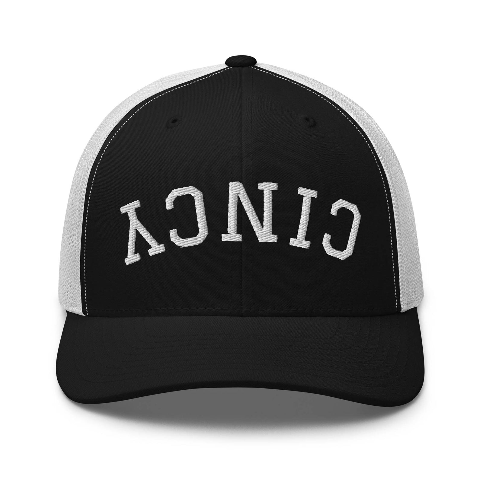 Upside Down Cincy Trucker Hat
