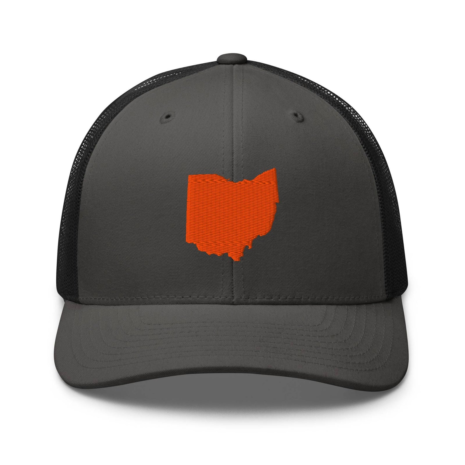 Orange Ohio Trucker Hat