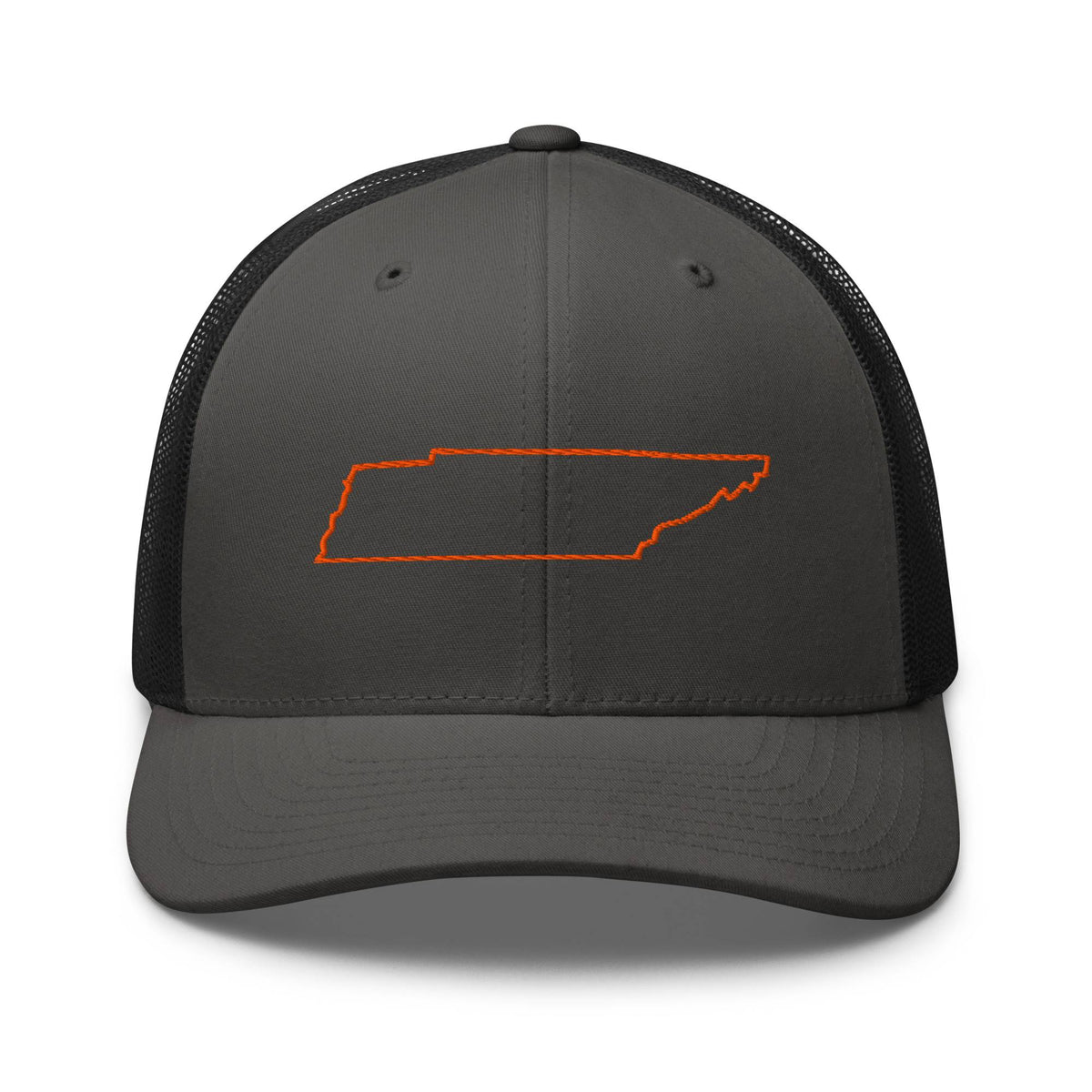 Orange Tennessee Outline Trucker Hat