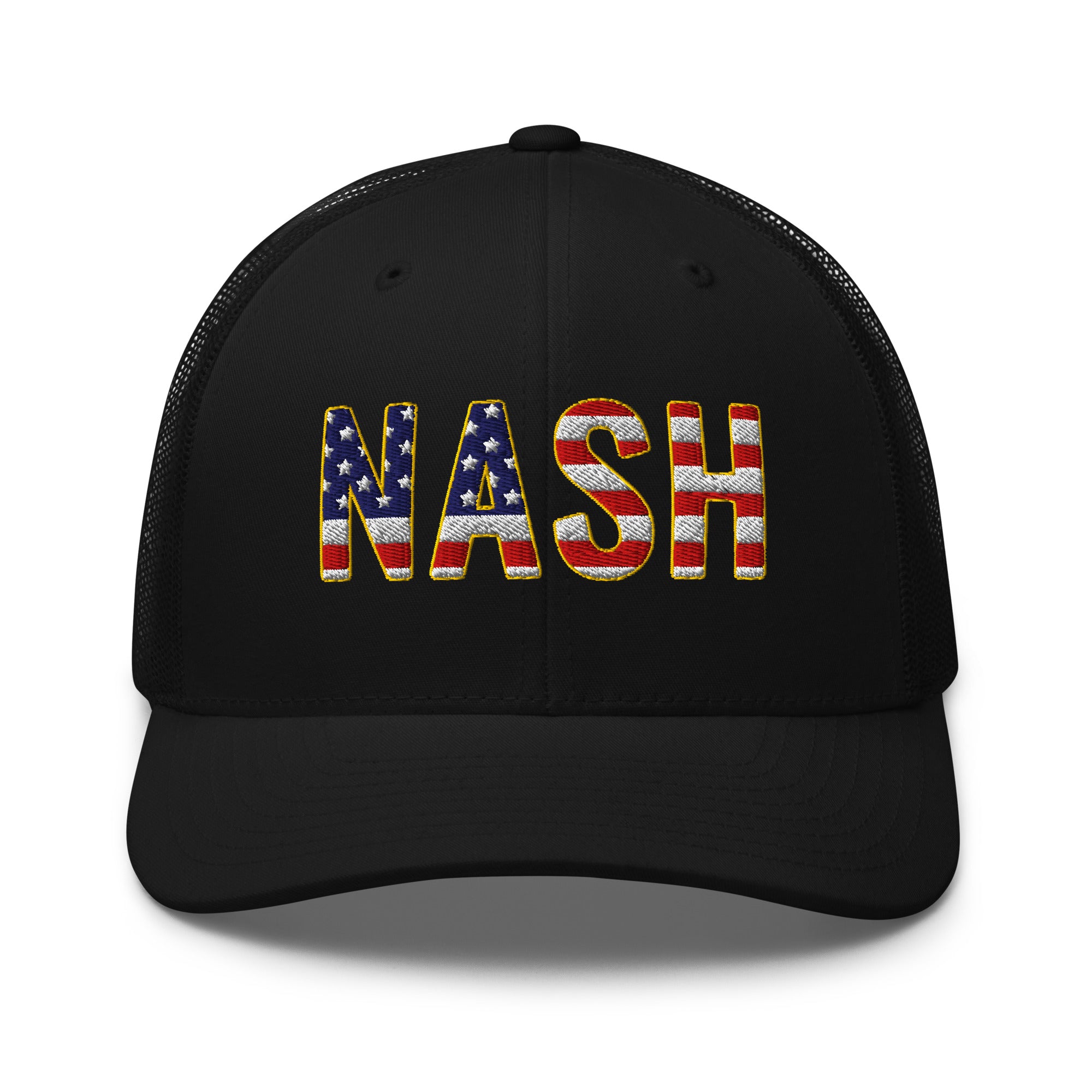 Nash American Flag Trucker Hat