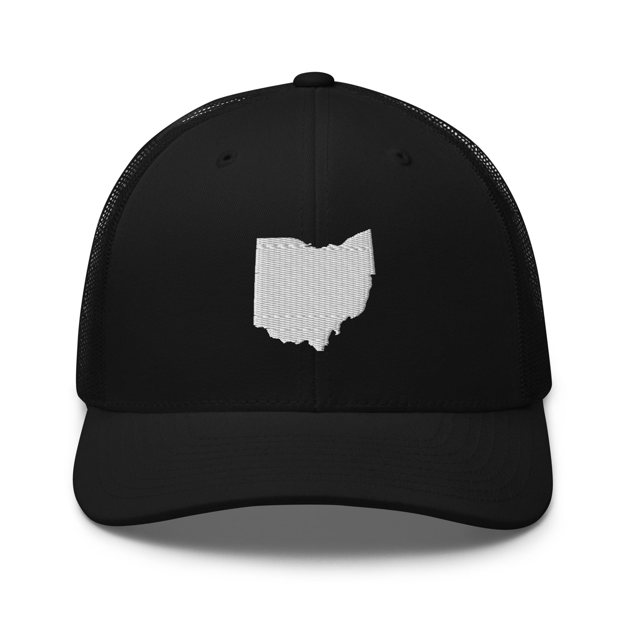 White Ohio Trucker Hat