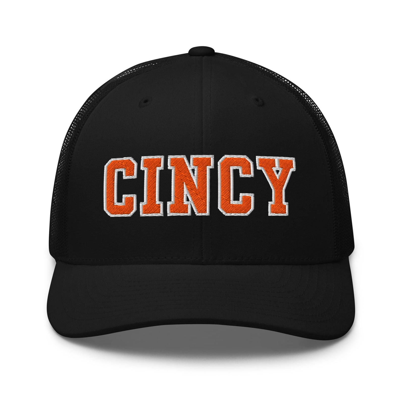 Orange Cincy Trucker Hat