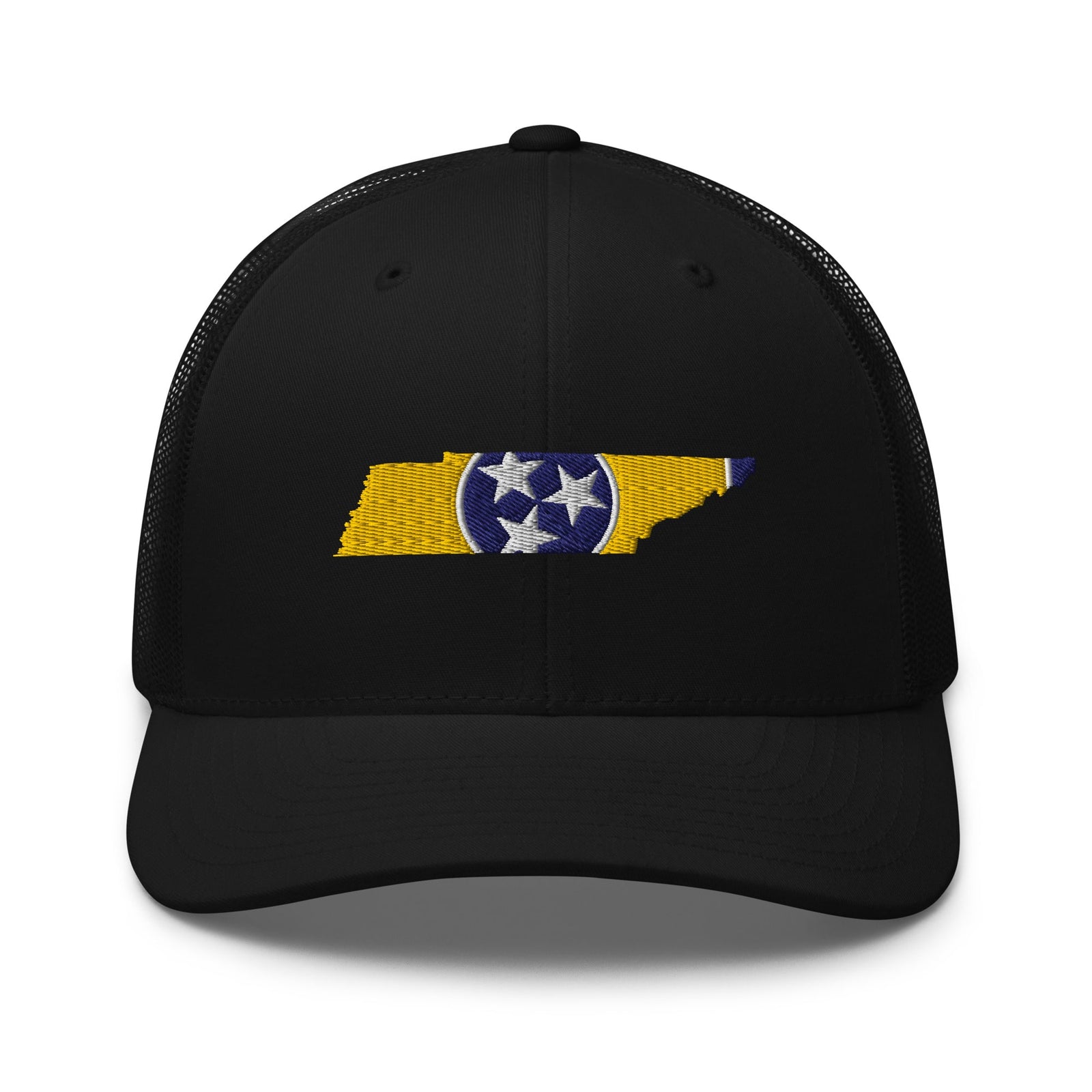 Tennessee Flag Gold & Navy Trucker Hat