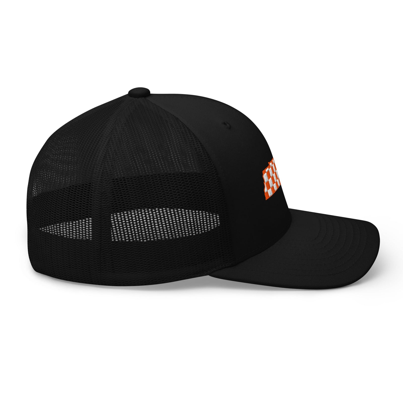 Tennessee Orange Checkerboard Trucker Hat