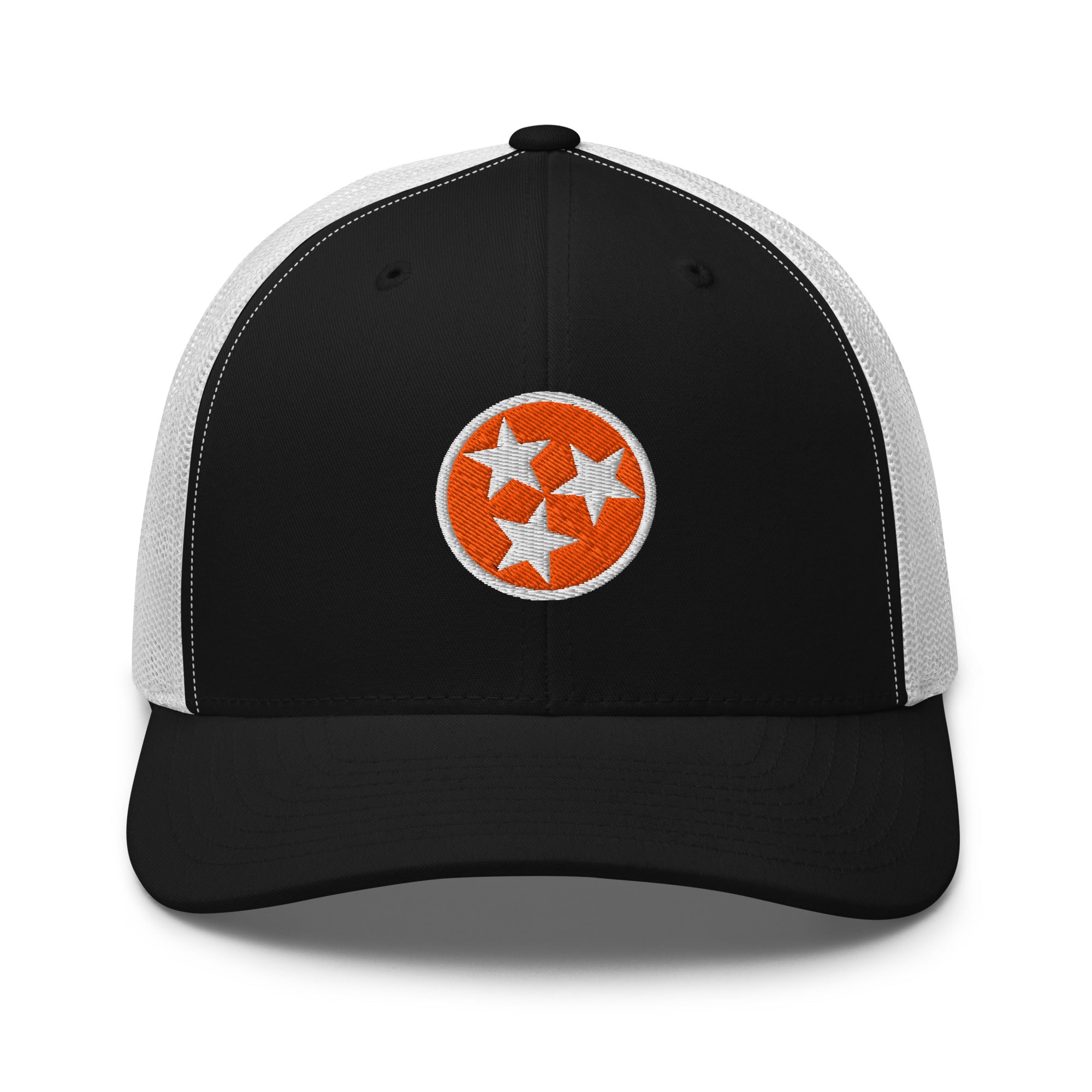 Orange Tennessee Tri Star Trucker Hap