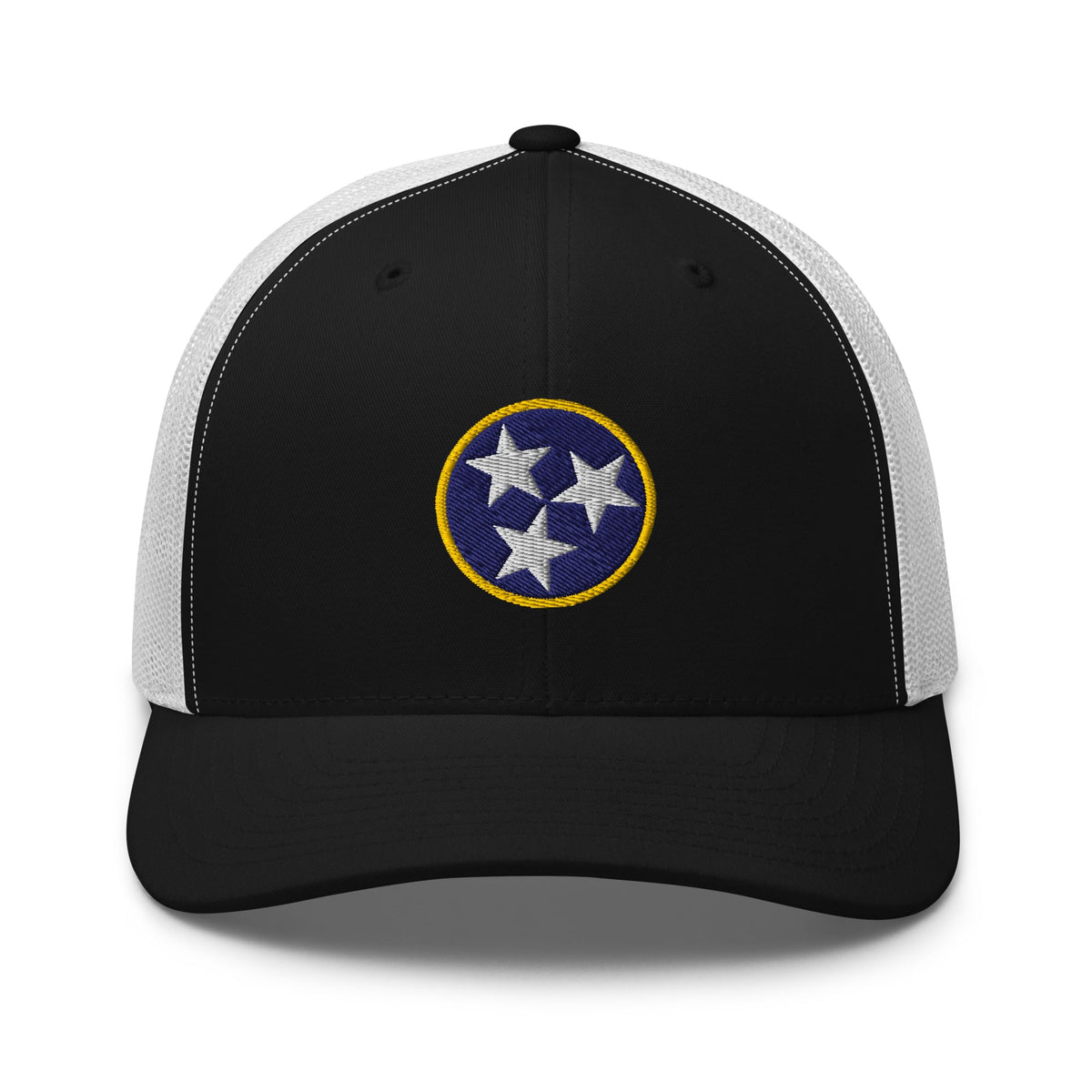 Tennessee Tri Star Navy & Gold Trucker Hat