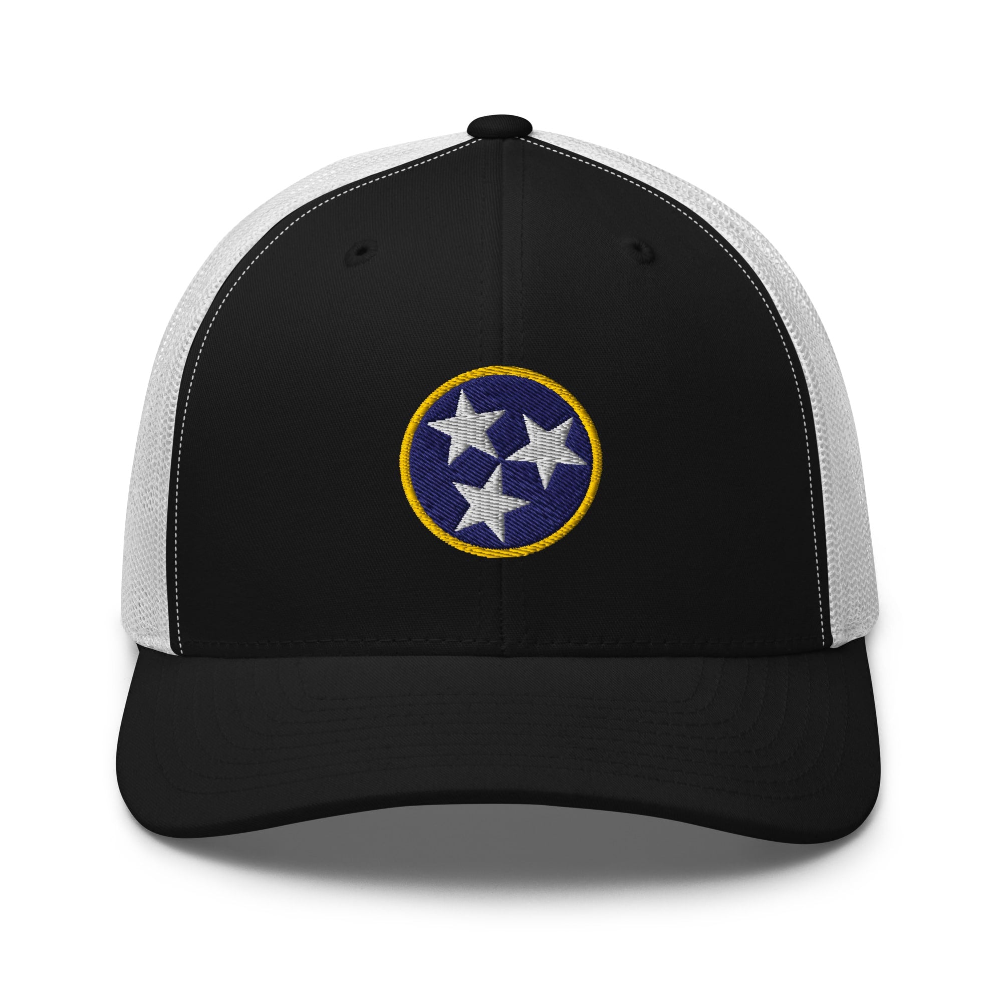 Tennessee Tri Star Navy & Gold Trucker Hat