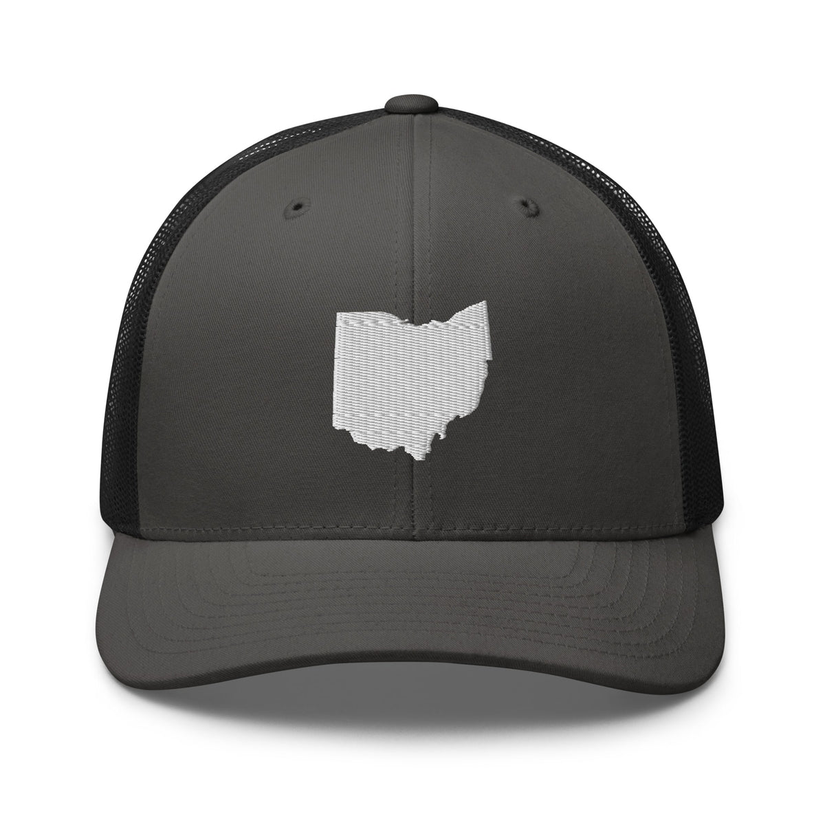 White Ohio Trucker Hat