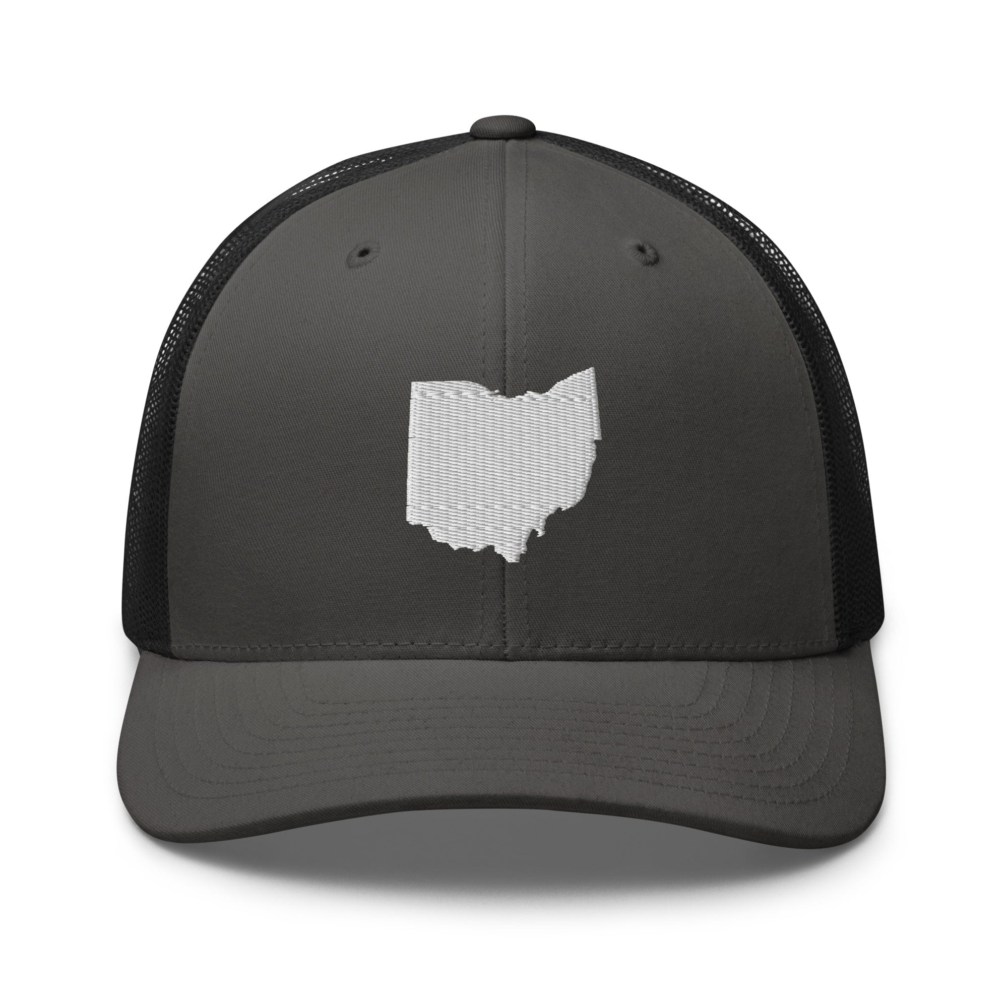 White Ohio Trucker Hat