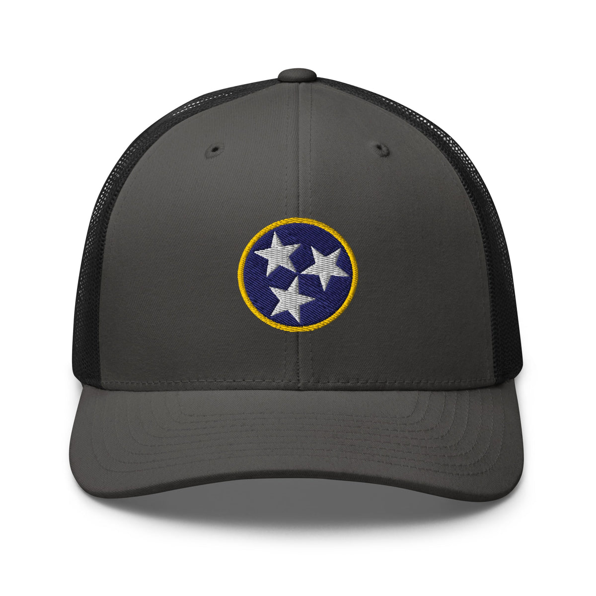 Tennessee Tri Star Navy & Gold Trucker Hat