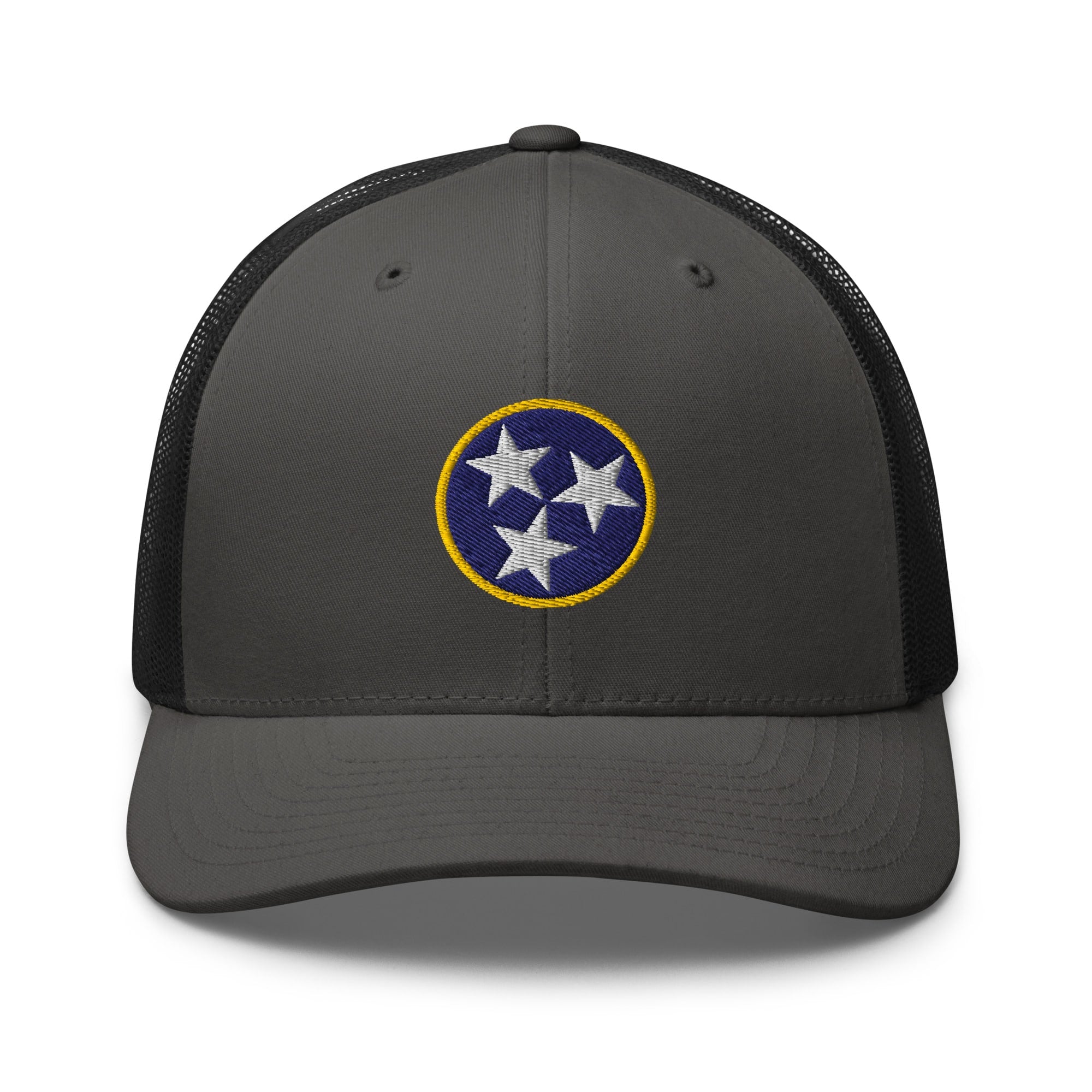 Tennessee Tri Star Navy & Gold Trucker Hat