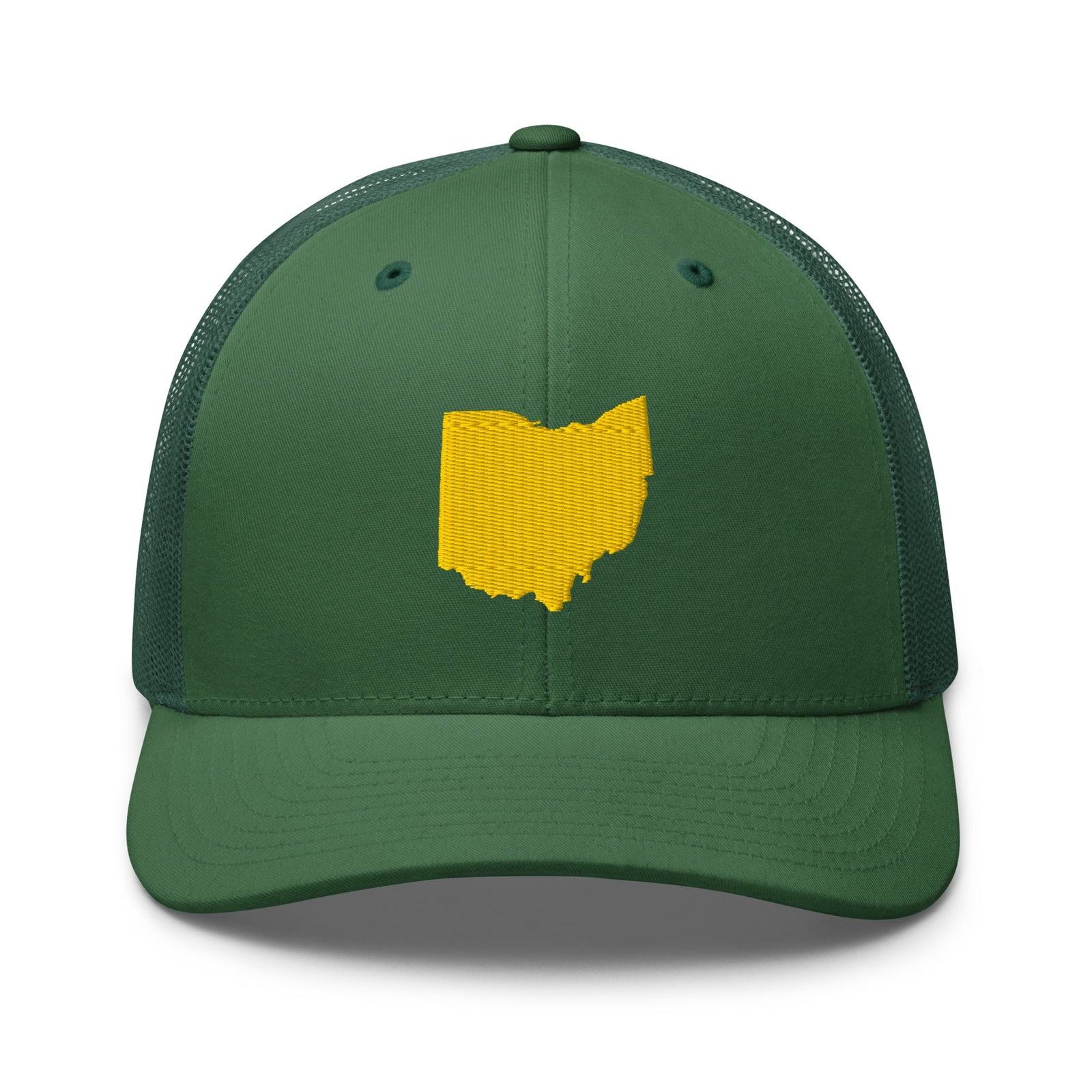 Yellow Ohio Trucker Hat (Green)