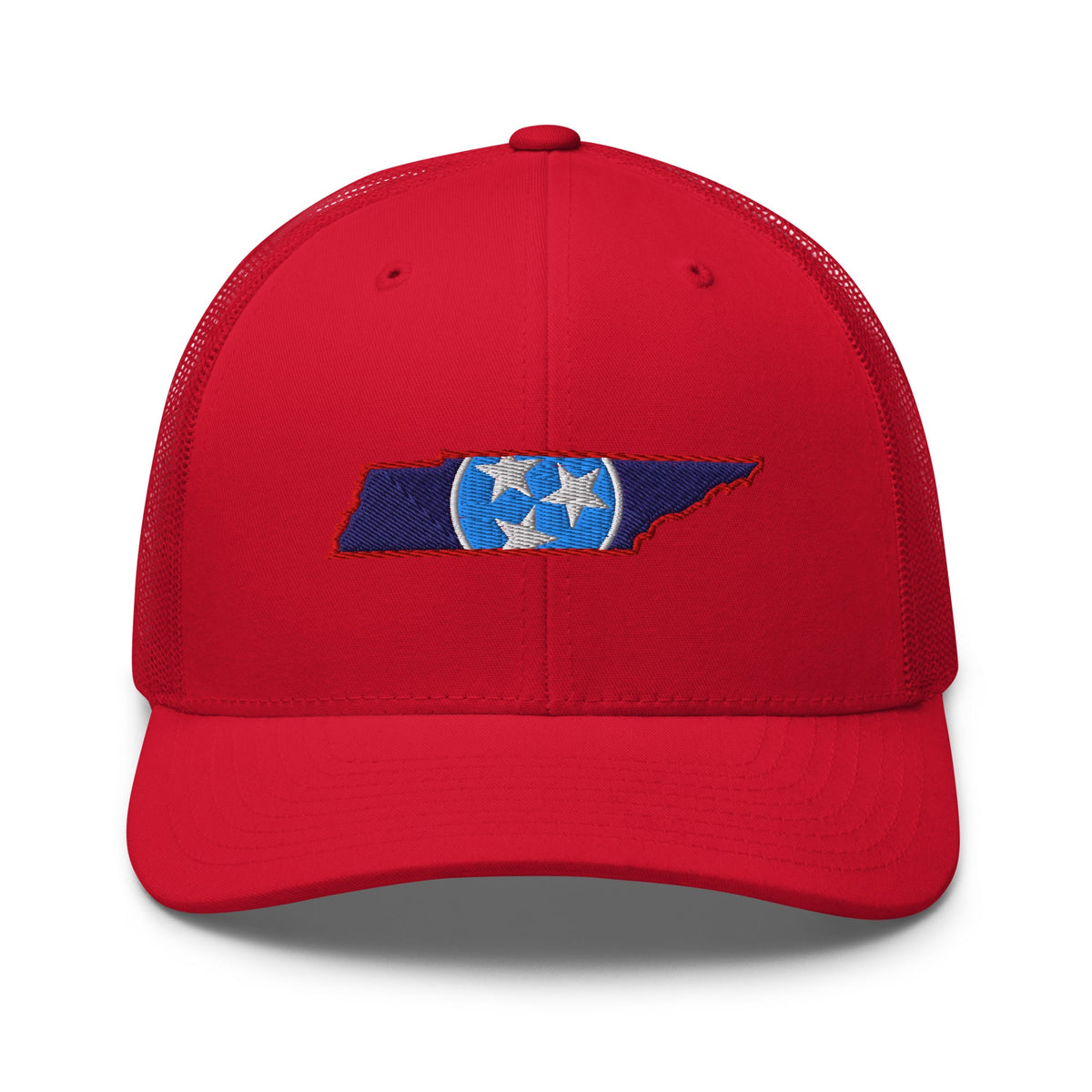Tennessee Flag Navy & Teal Trucker Hat