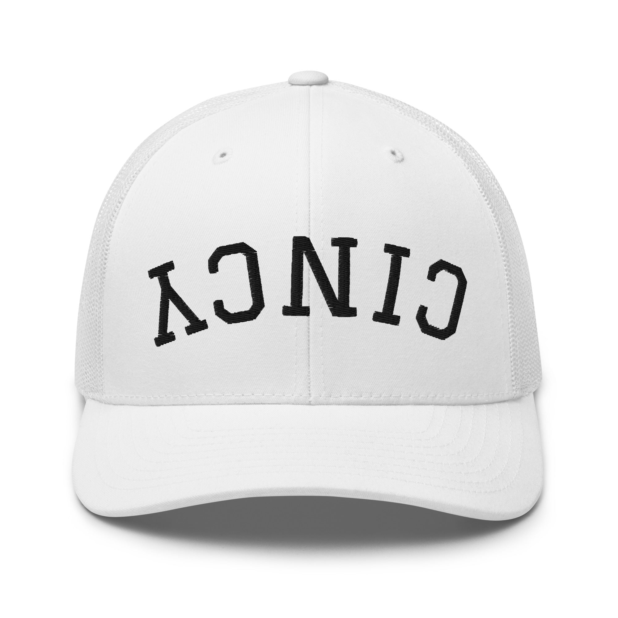 Upside Down Cincy Trucker Hat