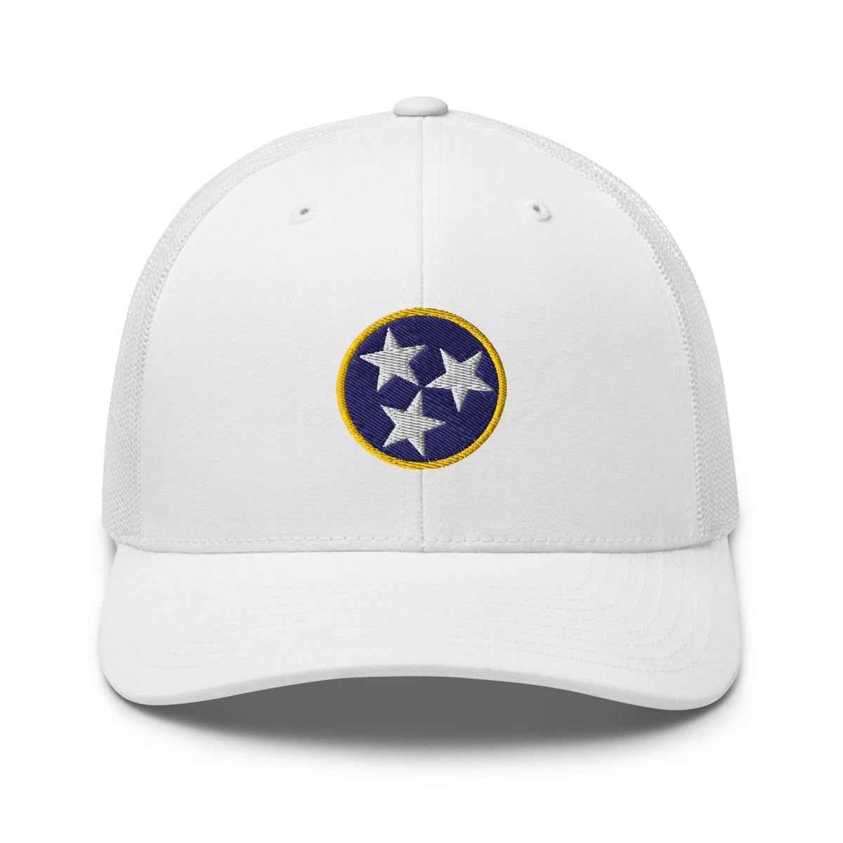 Tennessee Tri Star Navy & Gold Trucker Hat