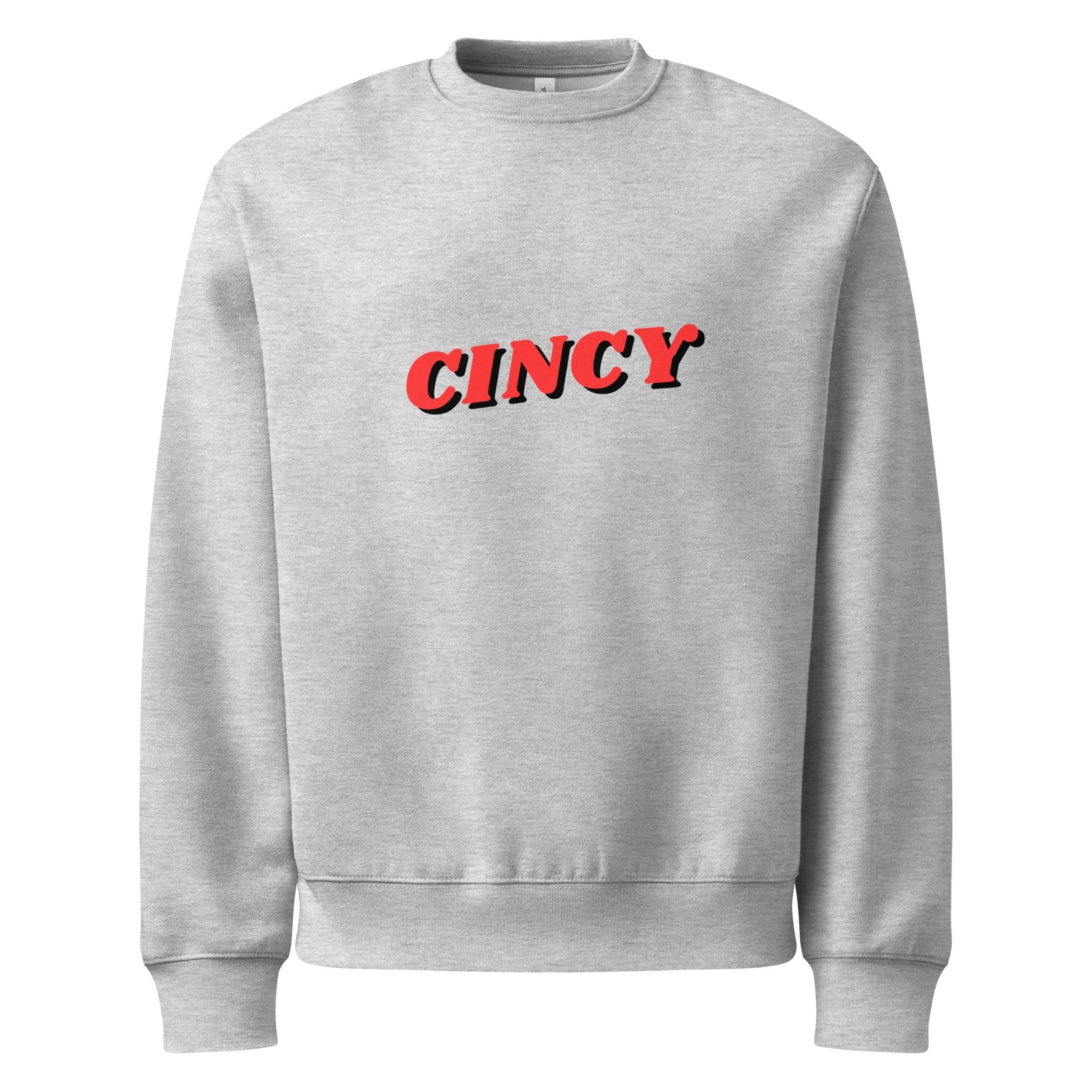 Oversized Cincy Crewneck Sweatshirt