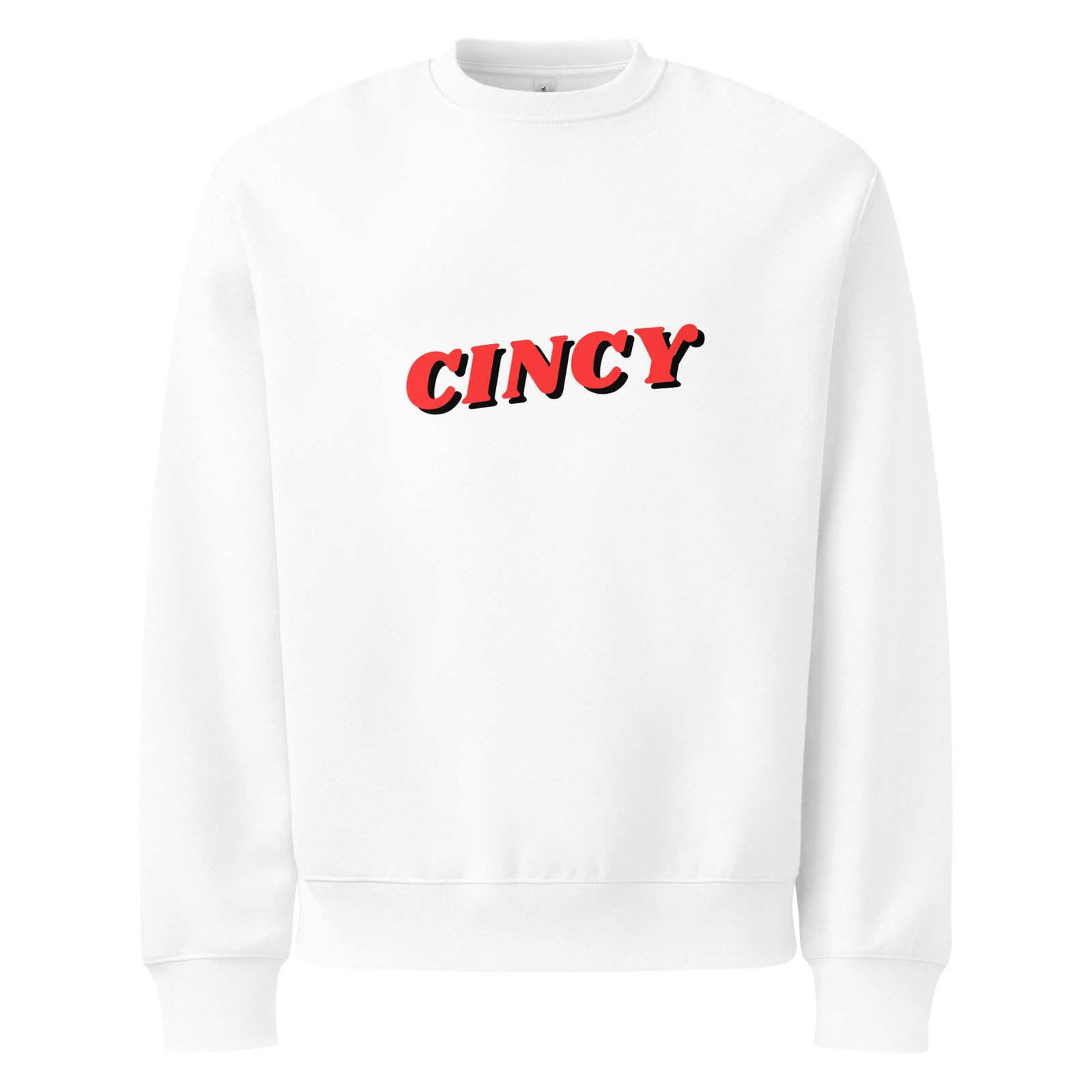 Oversized Cincy Crewneck Sweatshirt
