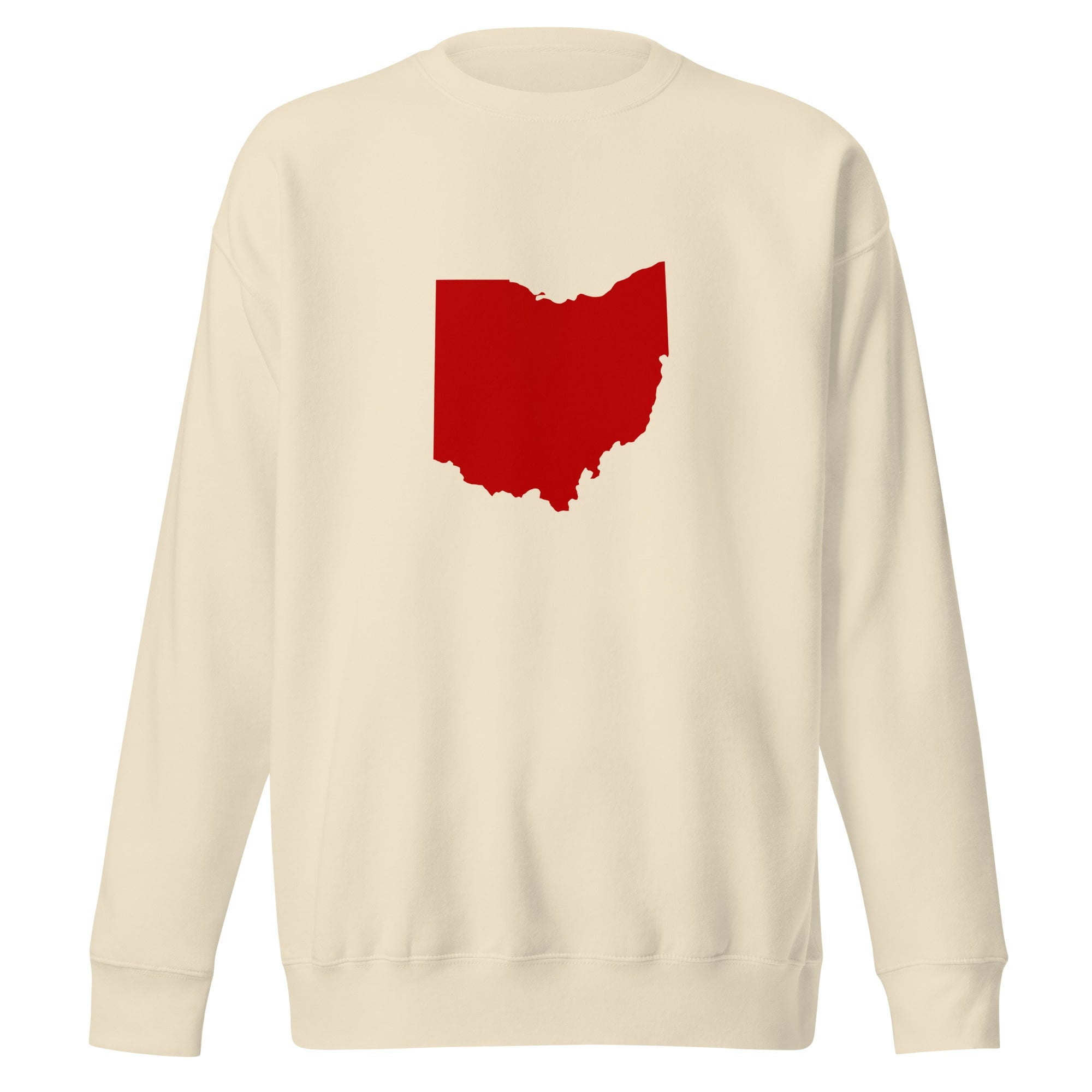 Red Ohio Crewneck Sweatshirt