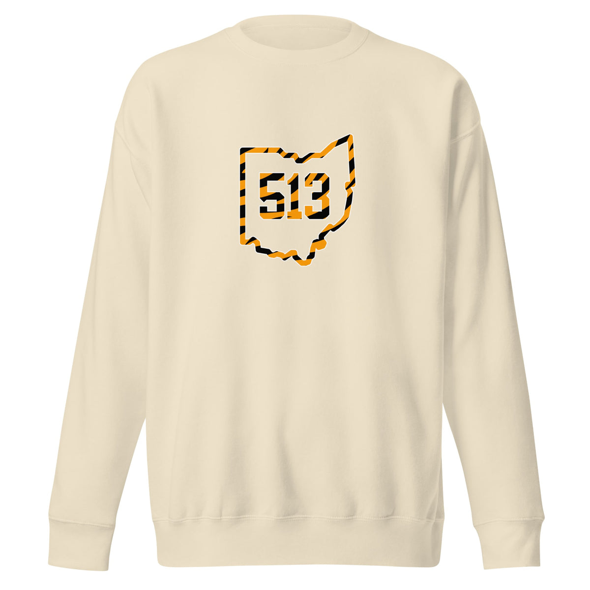 513 Ohio Tiger Stripe Crewneck Sweatshirt