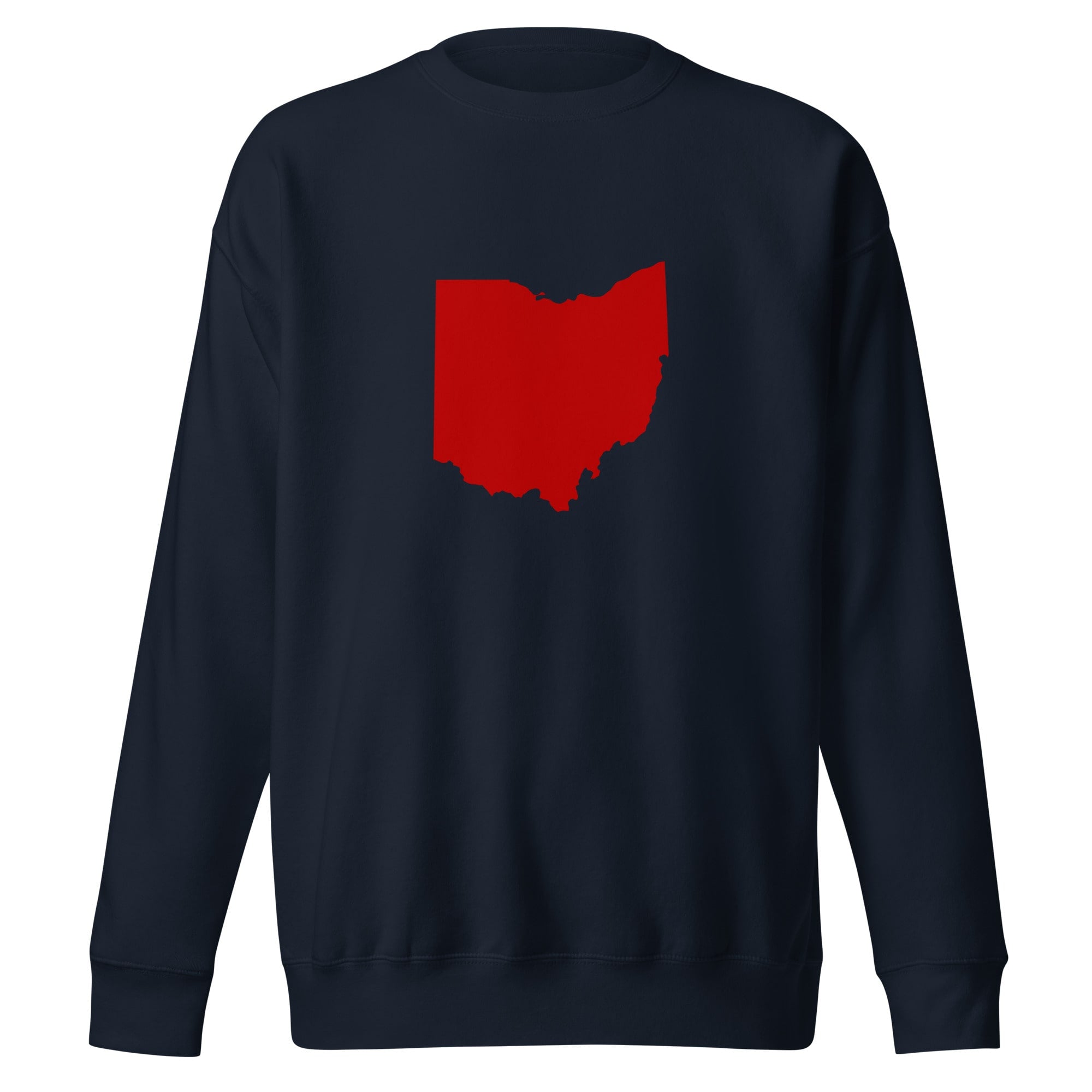 Red Ohio Crewneck Sweatshirt