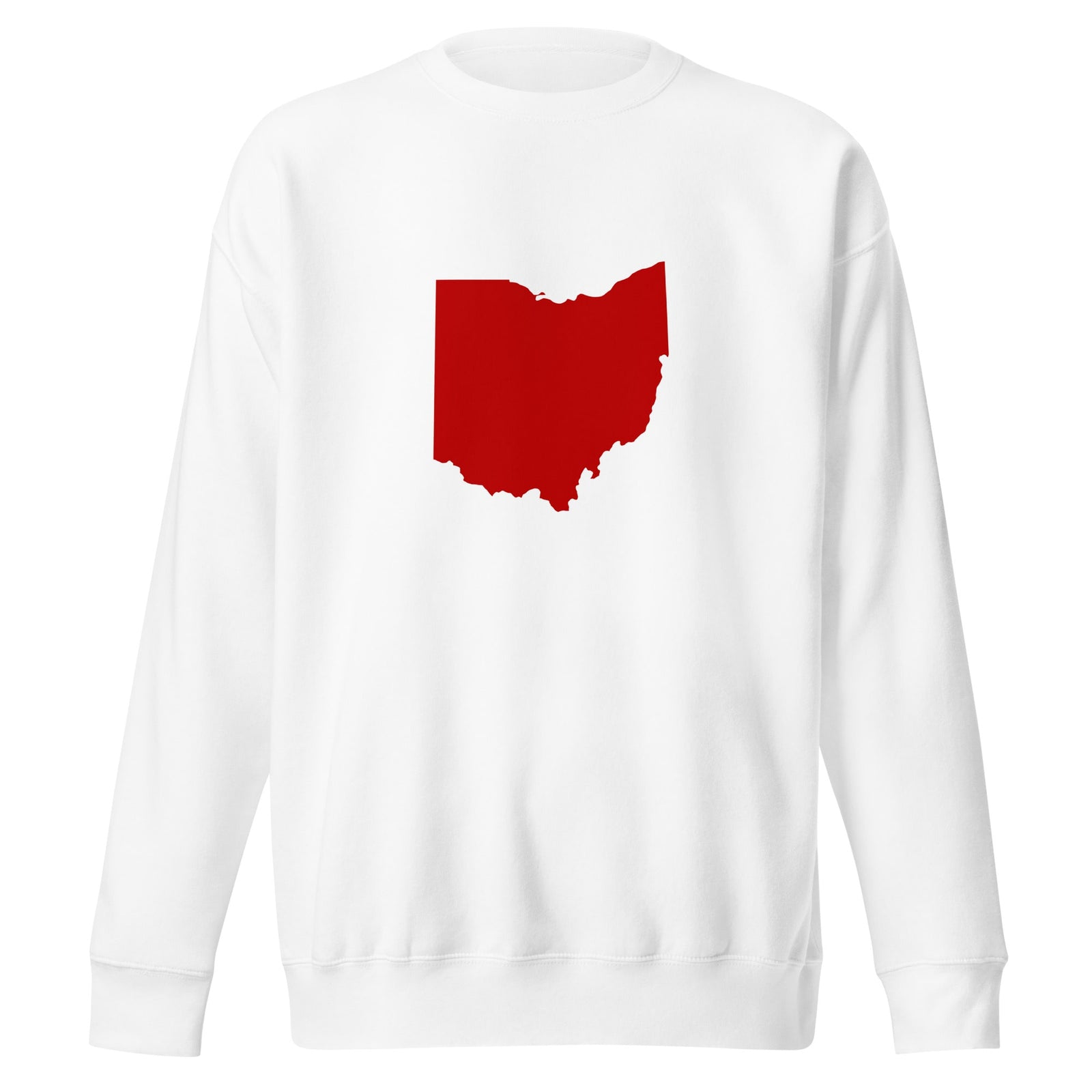 Red Ohio Crewneck Sweatshirt