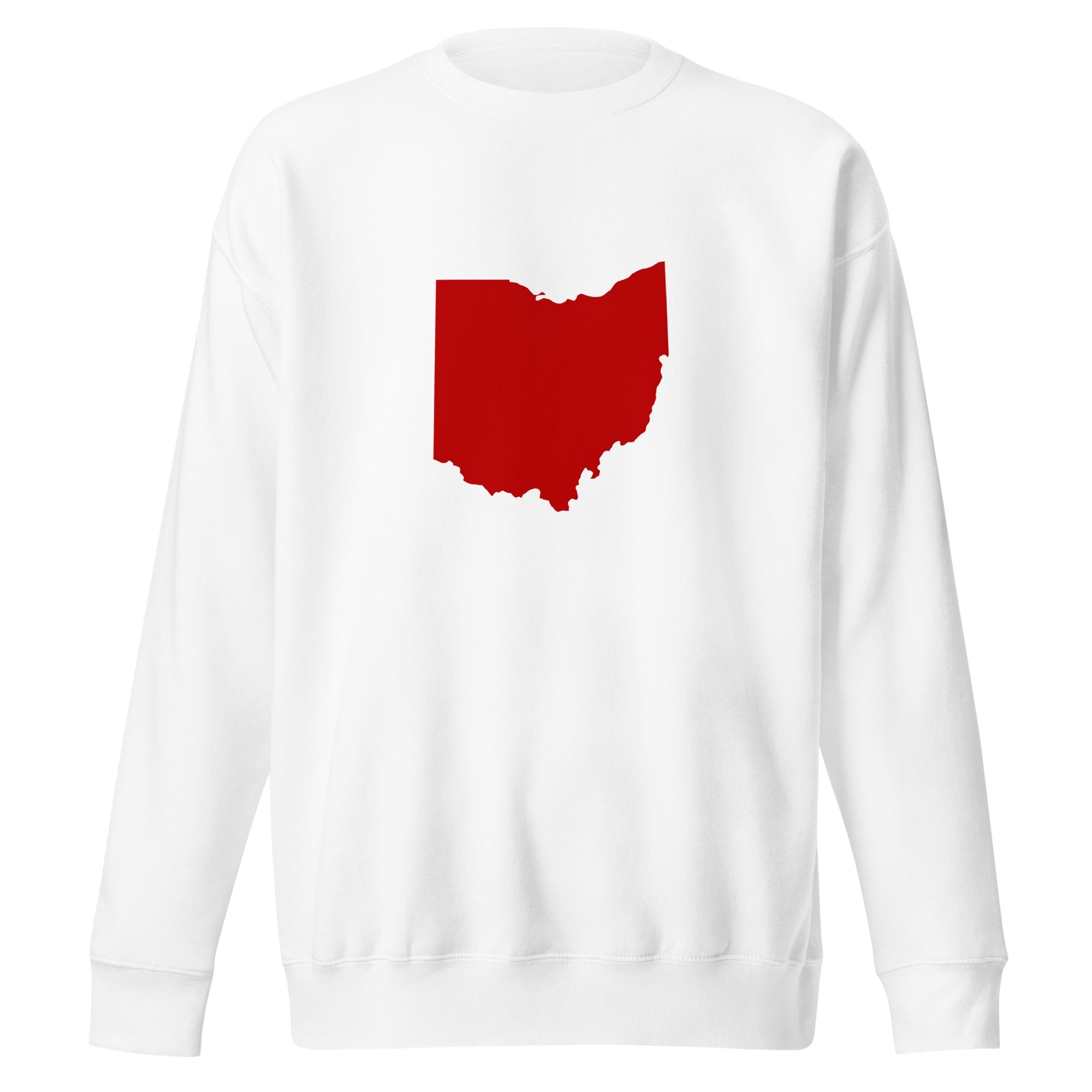 Red Ohio Crewneck Sweatshirt