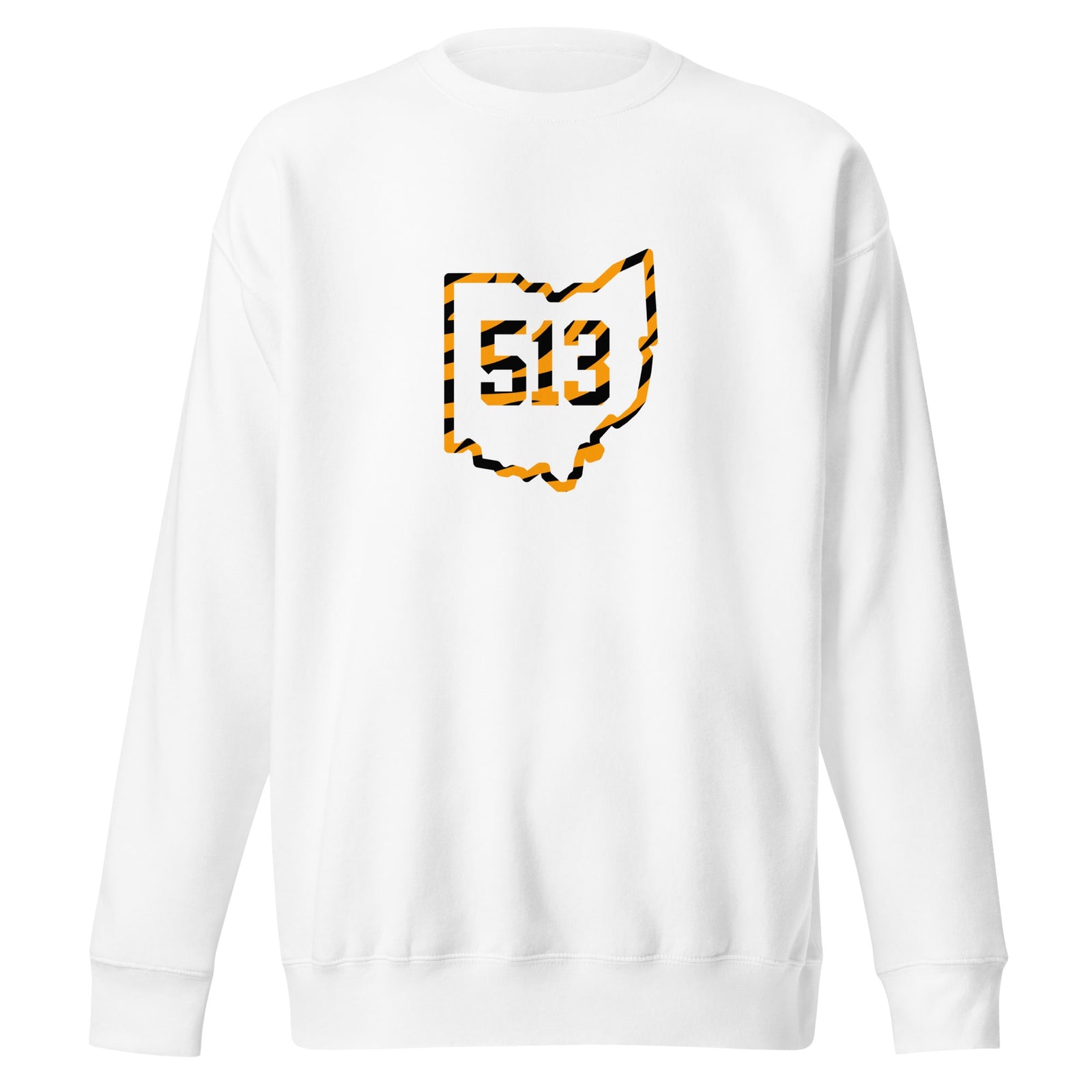 513 Ohio Tiger Stripe Crewneck Sweatshirt