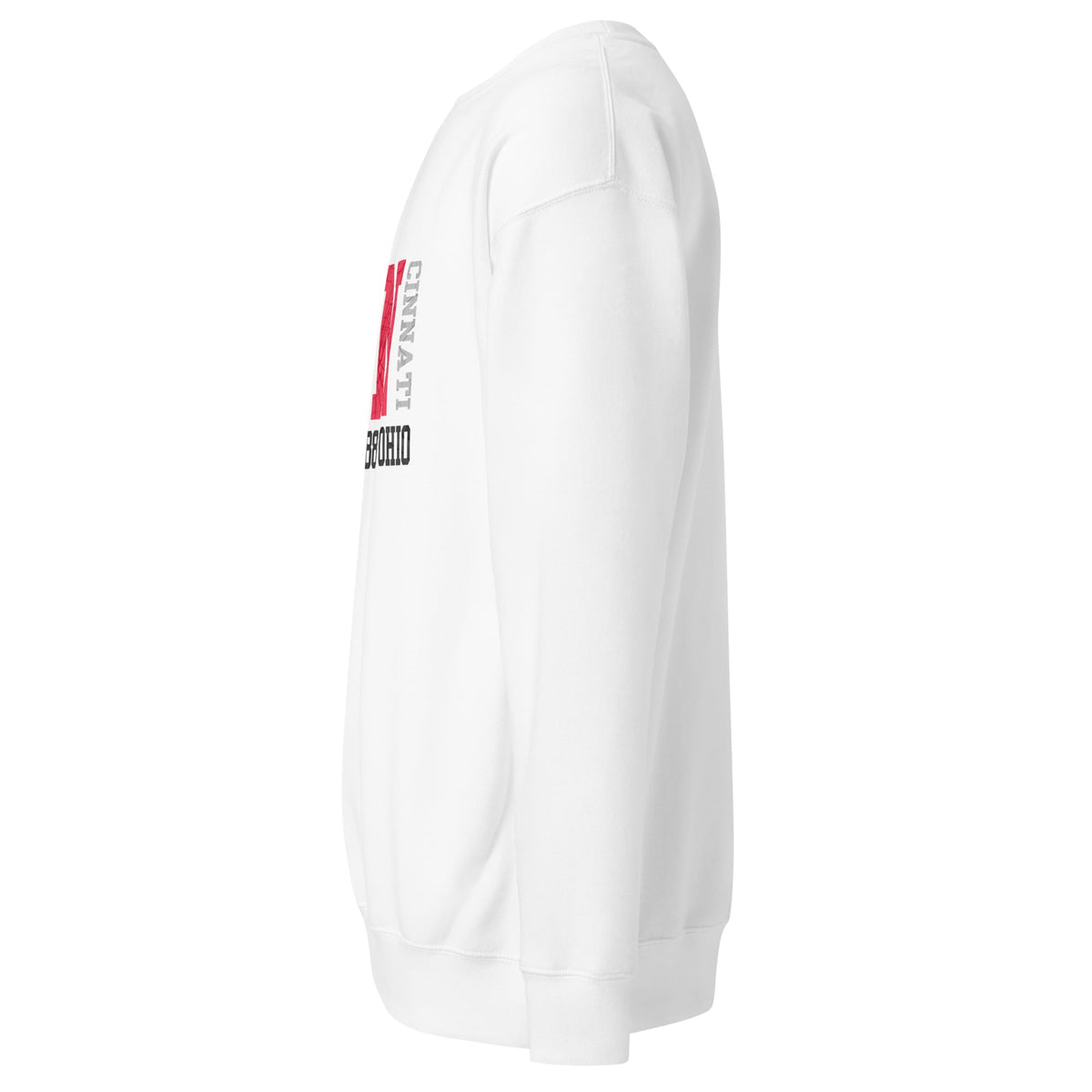 Cincinnati Map Crewneck Sweatshirt