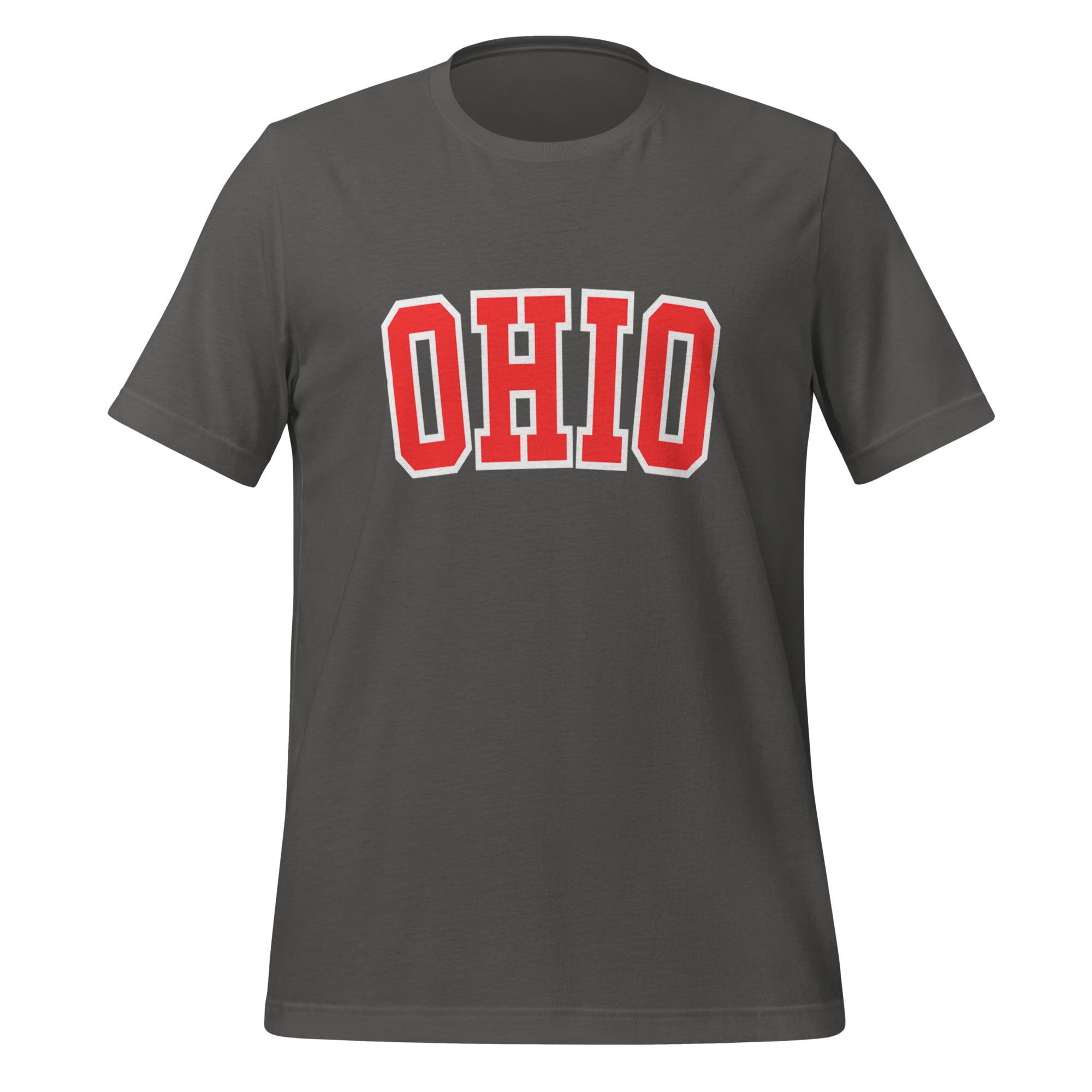 Collegiate Red Ohio T Shirt