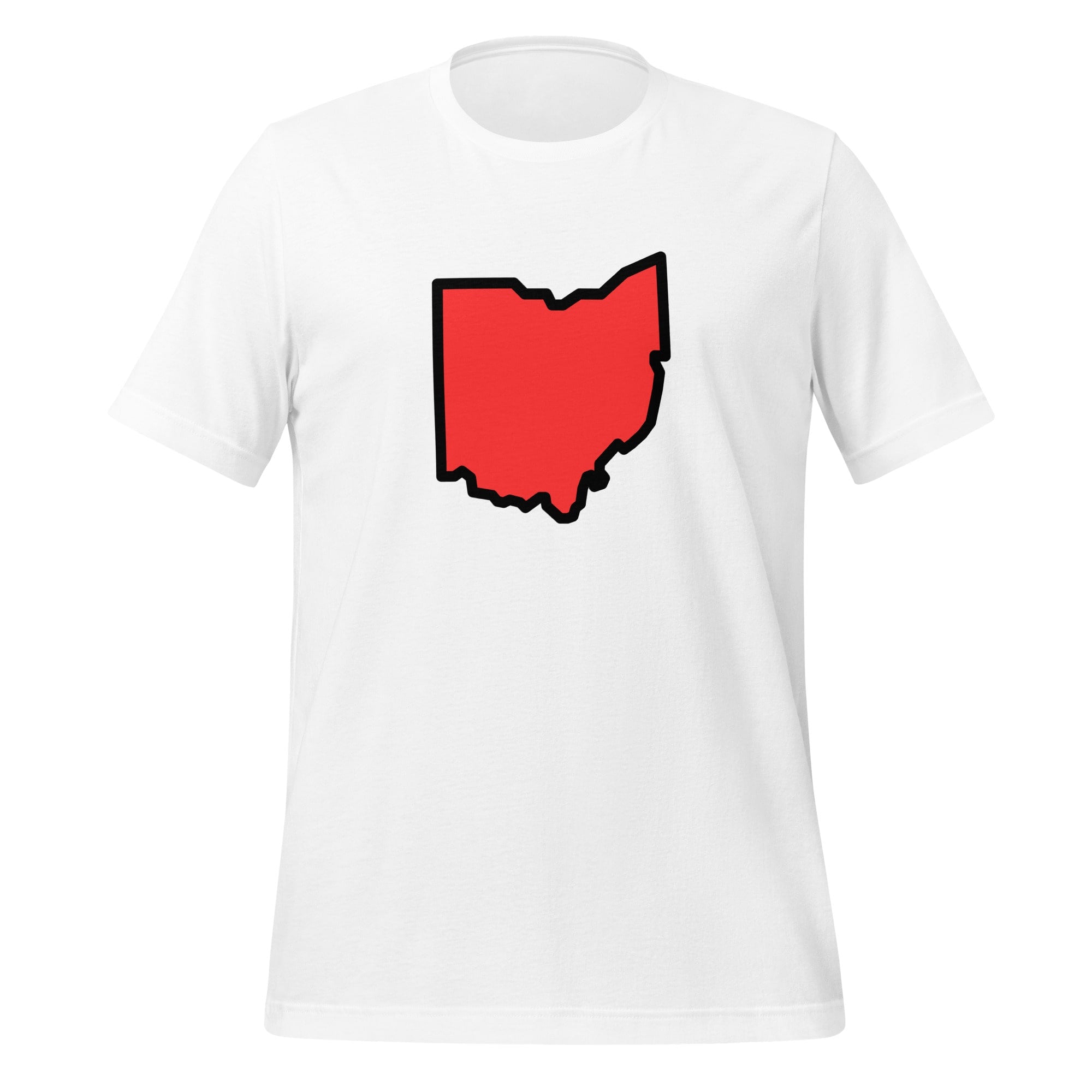 Red Ohio Border T Shirt