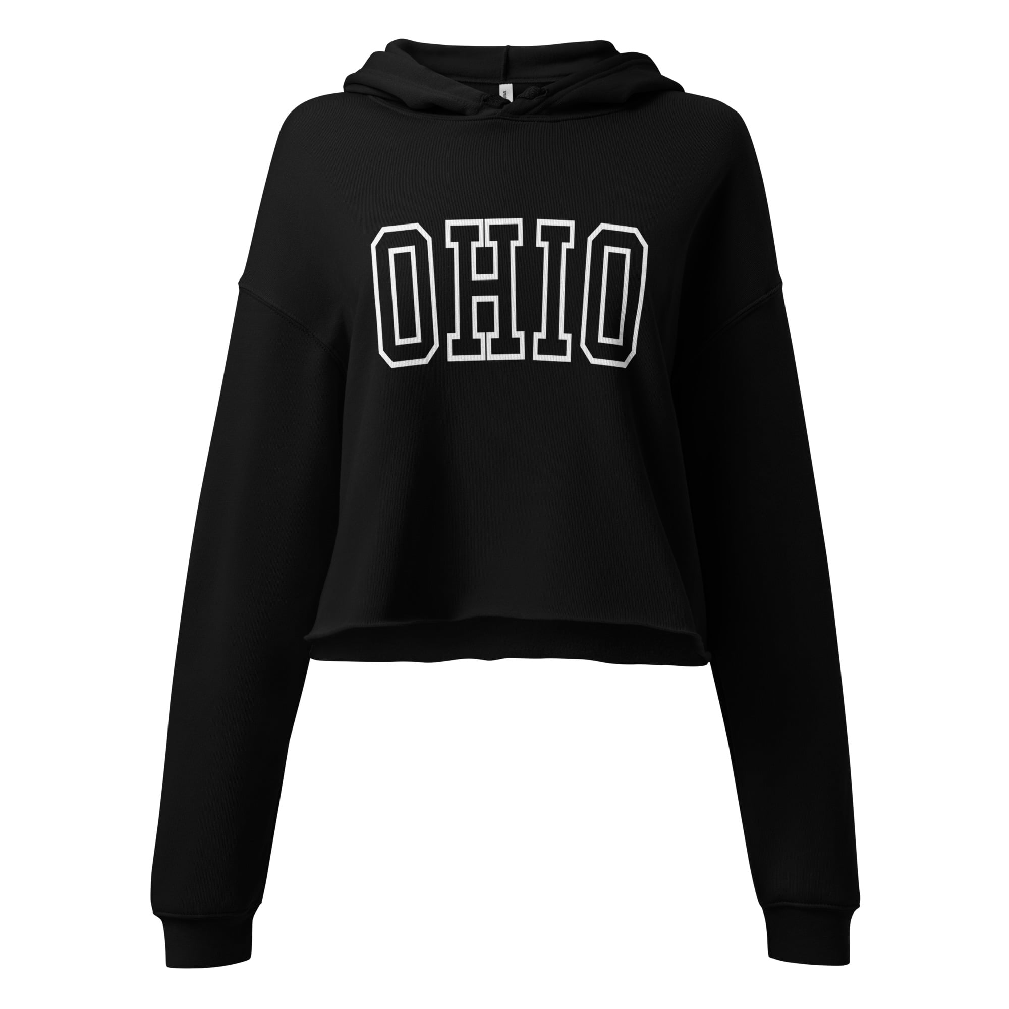 Collegiate Ohio Cropped Hoodie