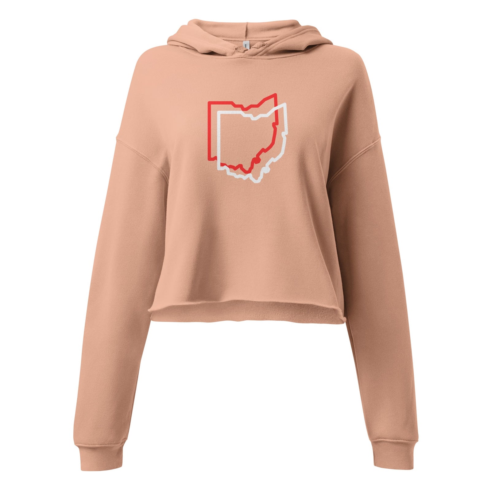 Offset Ohio Cropped Hoodie