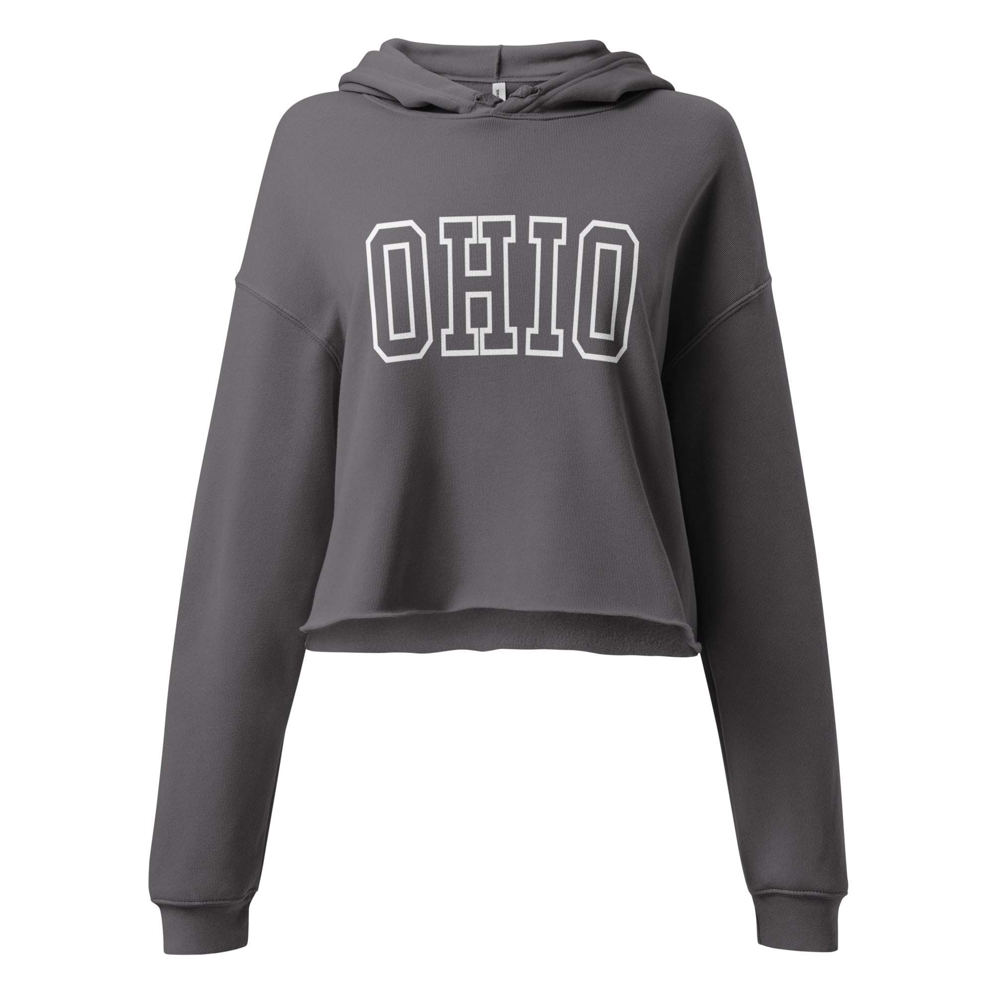 Collegiate Ohio Cropped Hoodie
