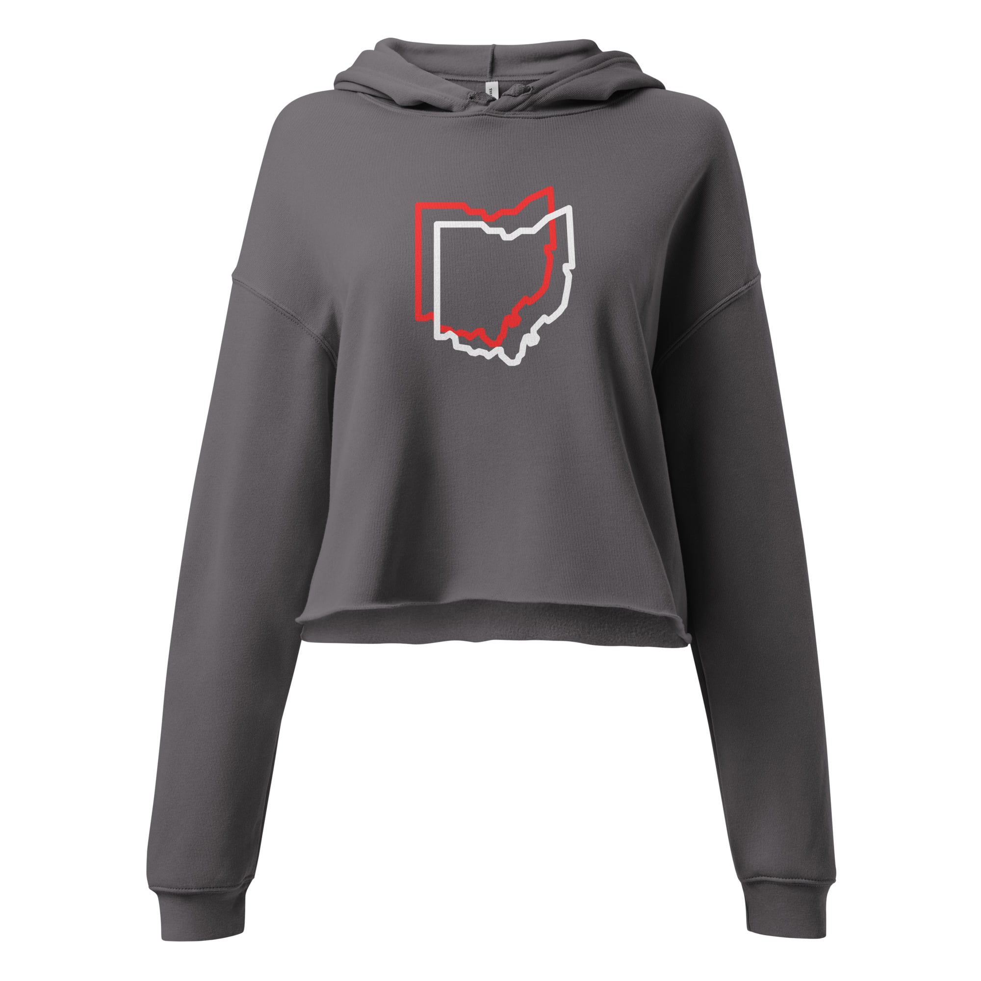 Offset Ohio Cropped Hoodie