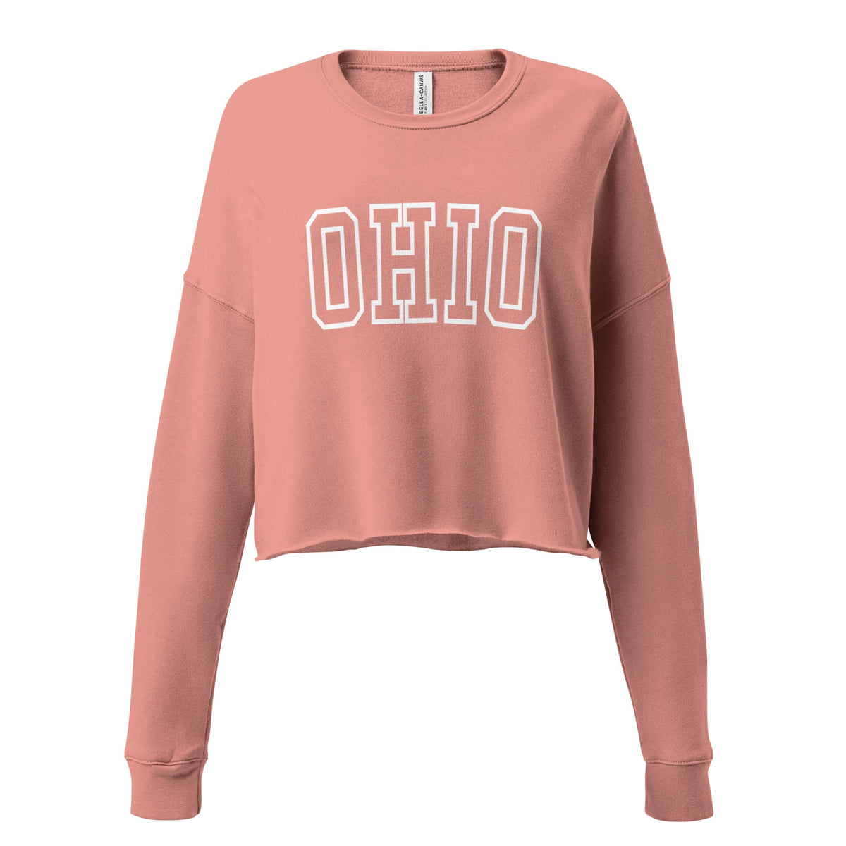 Collegiate Ohio Cropped Crewneck
