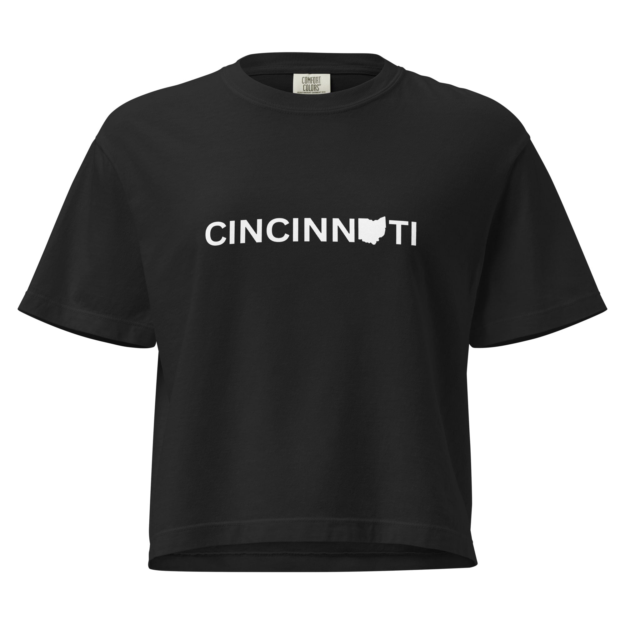 Cincinnati Ohio Cropped T Shirt