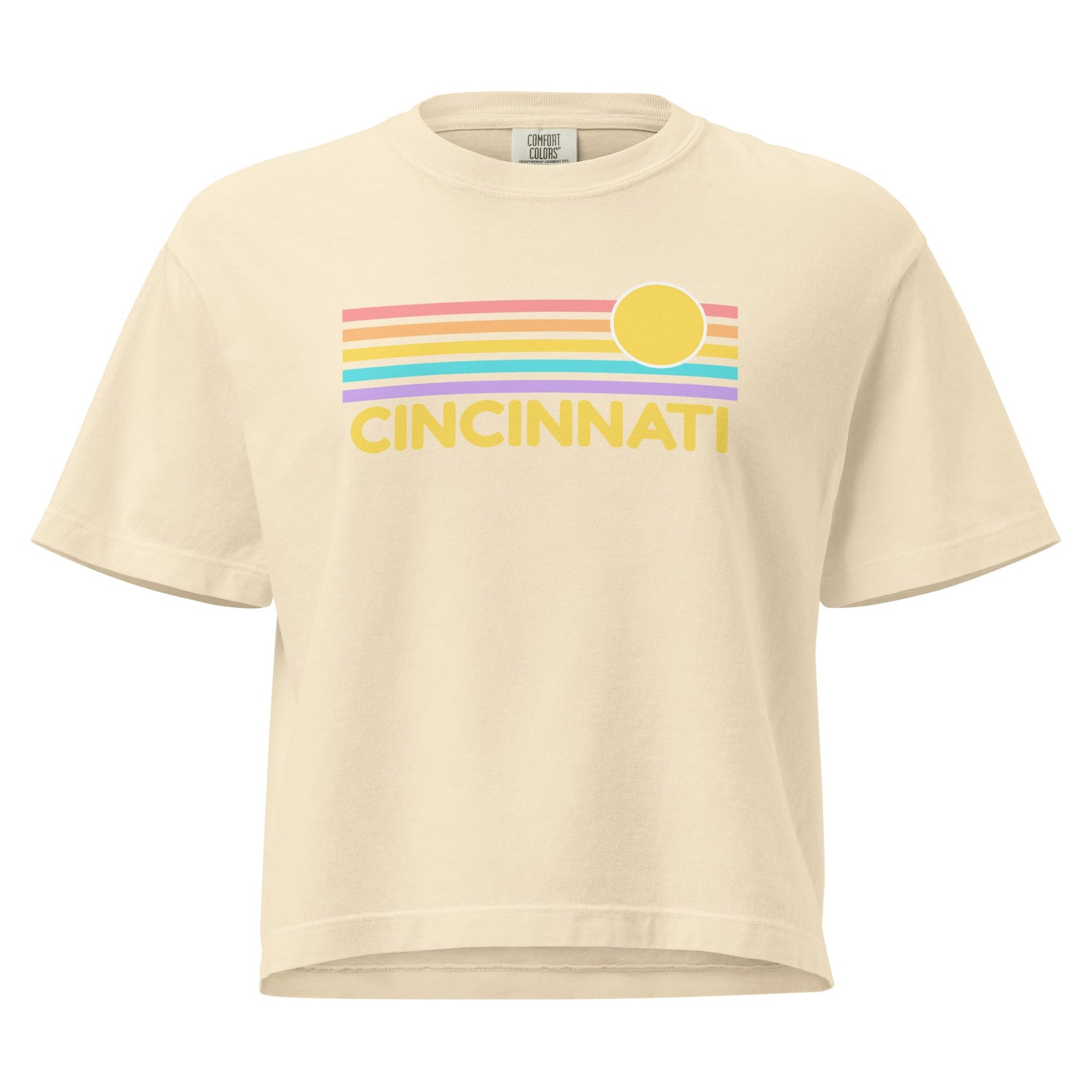 Cincinnati Sunrise Cropped T Shirt