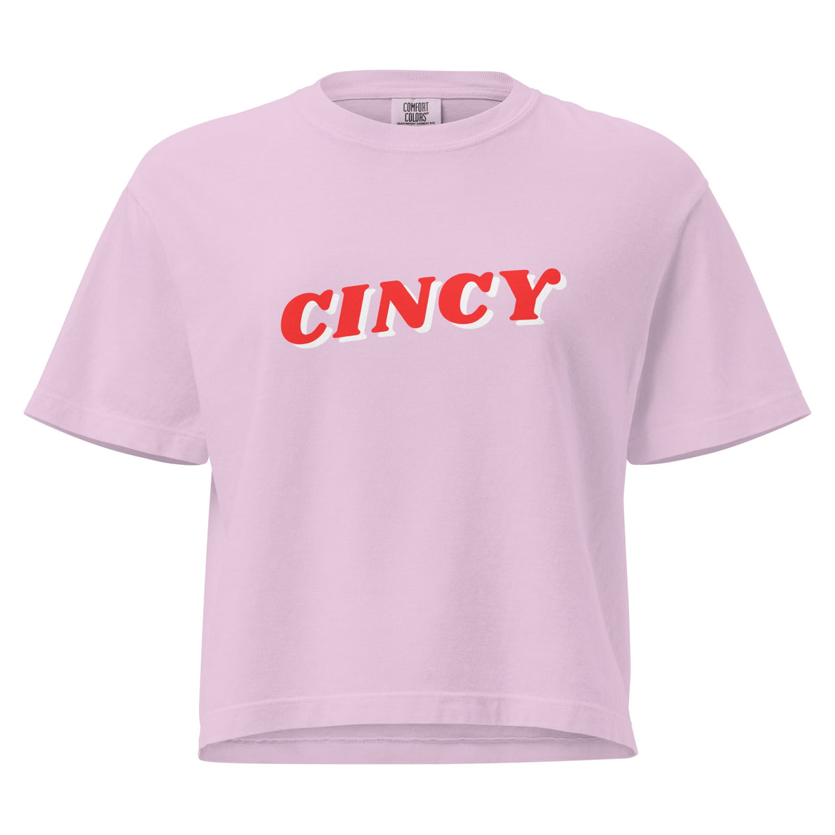 3D Cincy Cropped T Shirt